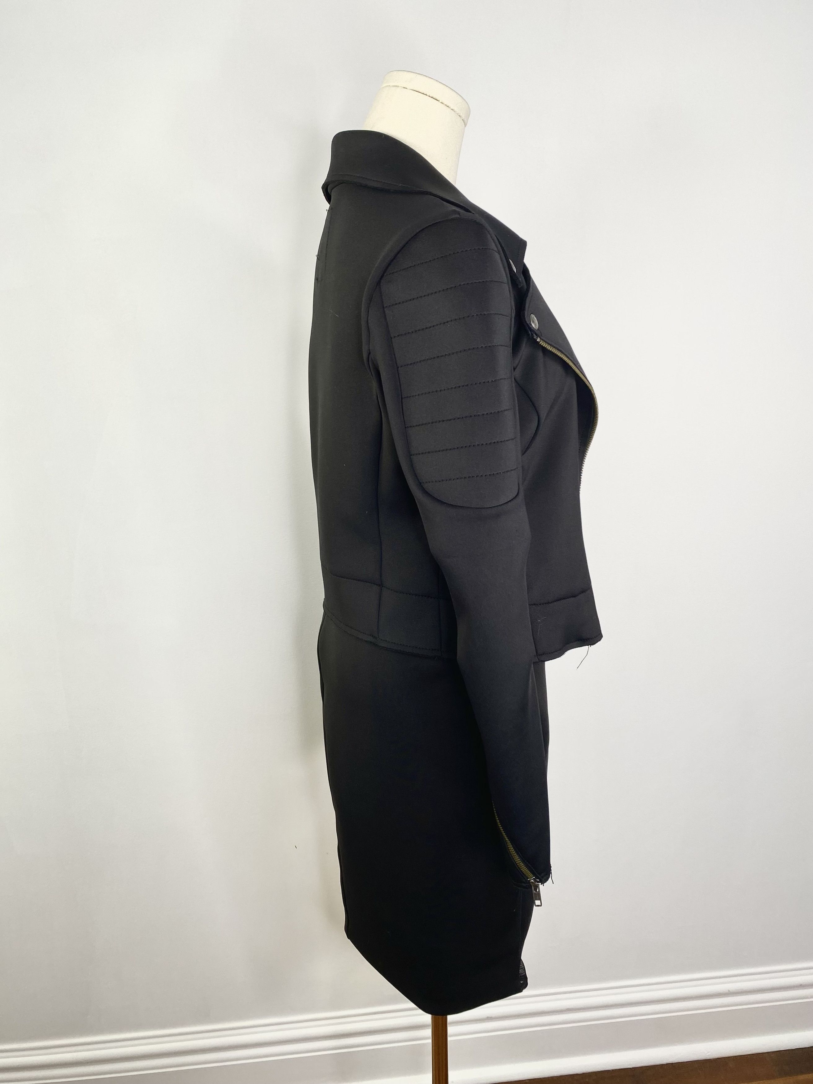 Guess Guess - Black Moto Jacket + Skirt Size S / US 4 / IT 40 - 7 Thumbnail