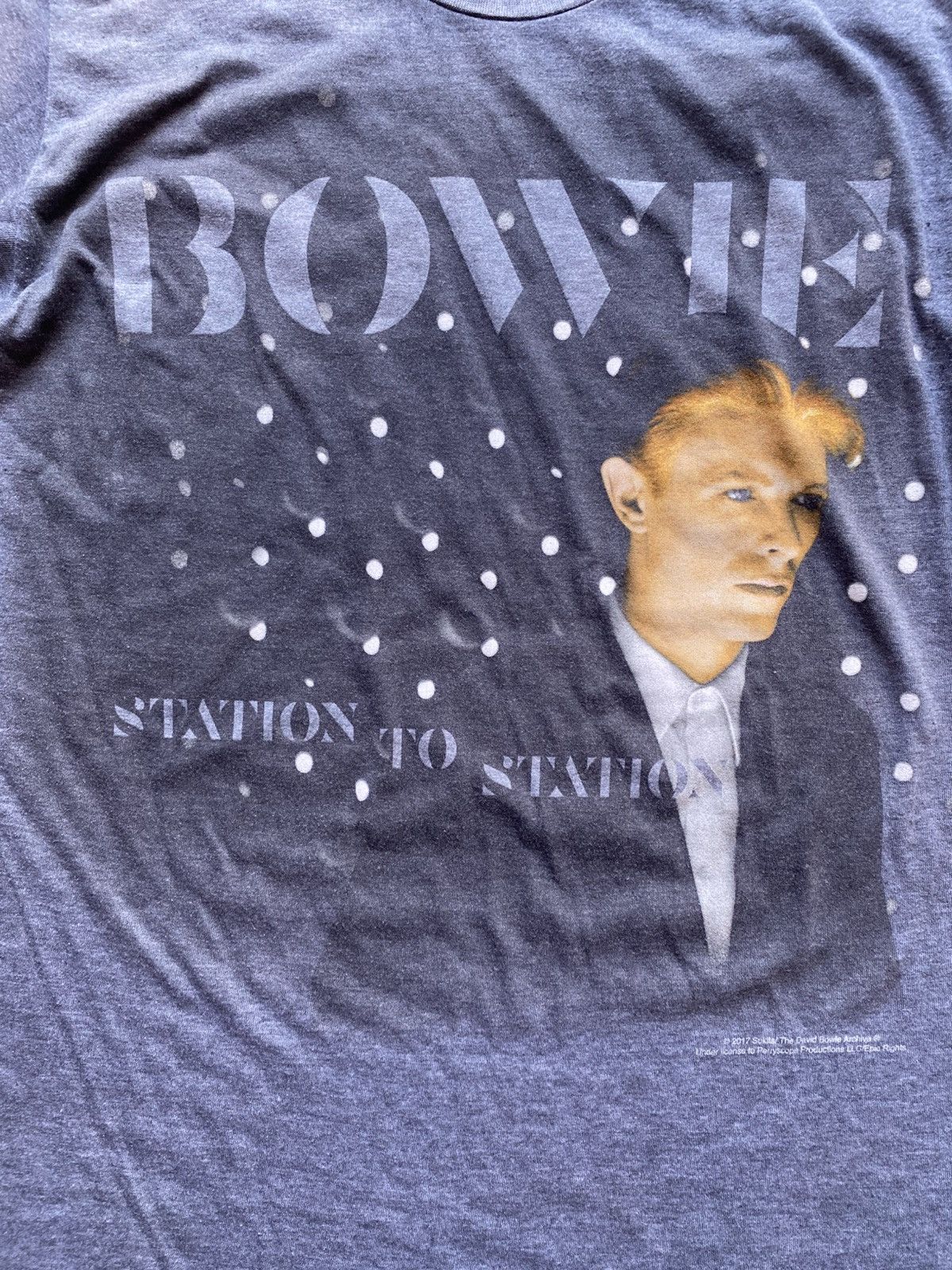 Band Tees BOWIE Size US M / EU 48-50 / 2 - 2 Thumbnail