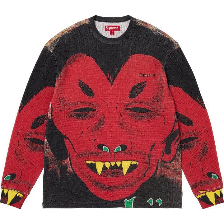 Supreme Supreme Mike Kelley Thermal Longsleeve Tee SS26 Size US M / EU 48-50 / 2 - 1 Thumbnail