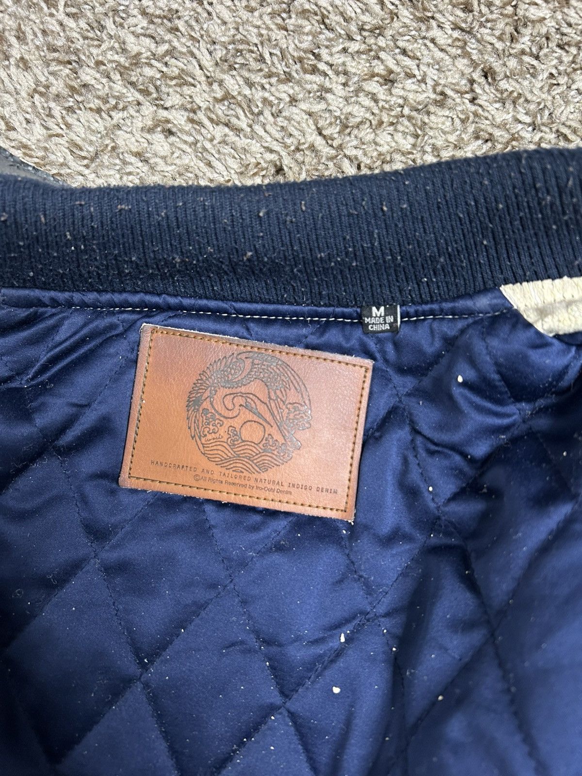 Japanese Brand Vintage All Japan Cities Games Leather Varsity Jacket Size US M / EU 48-50 / 2 - 8 Thumbnail