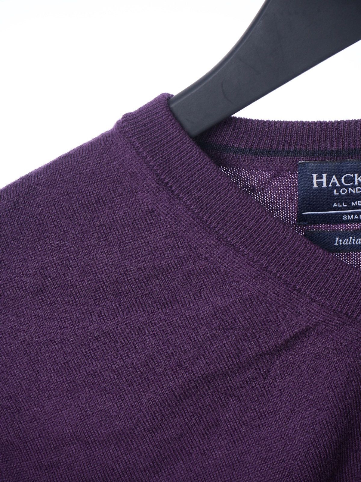 Hackett Hackett Merino Wool Lana V Neck Sweater Size US S / EU 44-46 / 1 - 3 Thumbnail