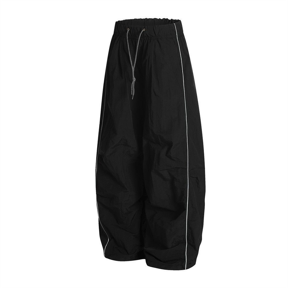 Japanese Brand Men's wide-leg loose silhouette machete casual trousers Size US 32 / EU 48 - 2 Thumbnail
