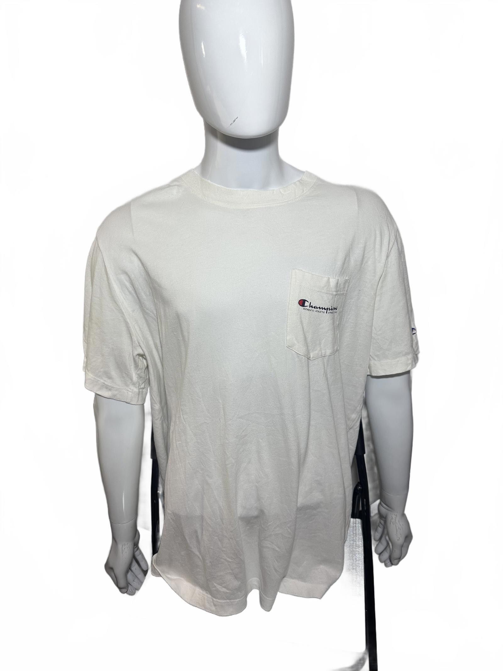 Champion Champion Classic White Pocket T-Shirt Size US XXL / EU 58 / 5 - 1 Thumbnail