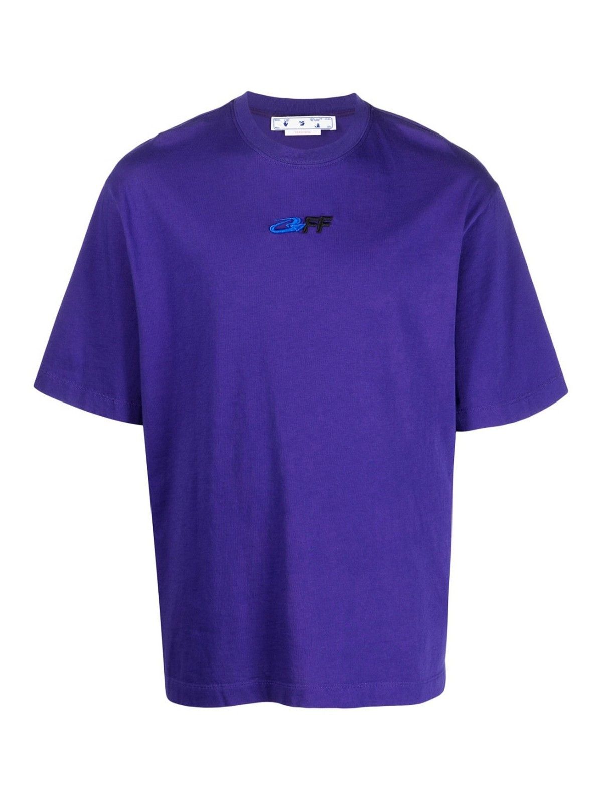 Off-White o1gr1nt1124 Exact Opp Over Skate S/S T-Shirt in Purple Size US XL / EU 56 / 4 - 1 Thumbnail