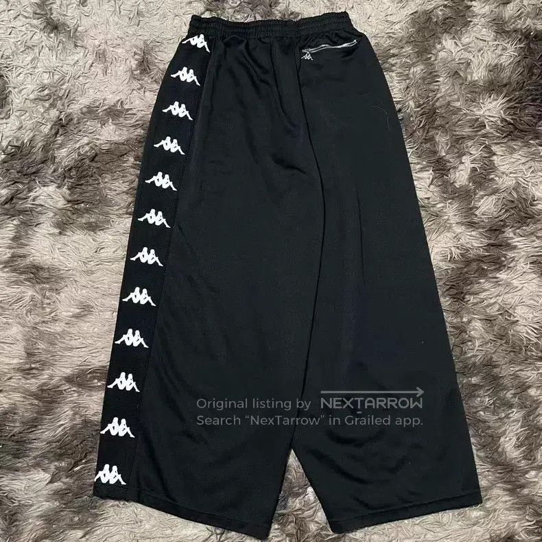 Acne Studios Acne Studios size M Joint Black Stripe Wide Leg Pants Size US 26 / EU 42 - 2 Thumbnail