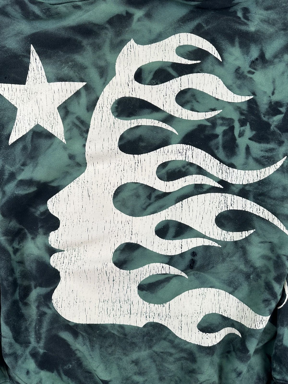 HELLSTAR Hellstar Green Marble Paradise Hoodie Size US M / EU 48-50 / 2 - 4 Thumbnail