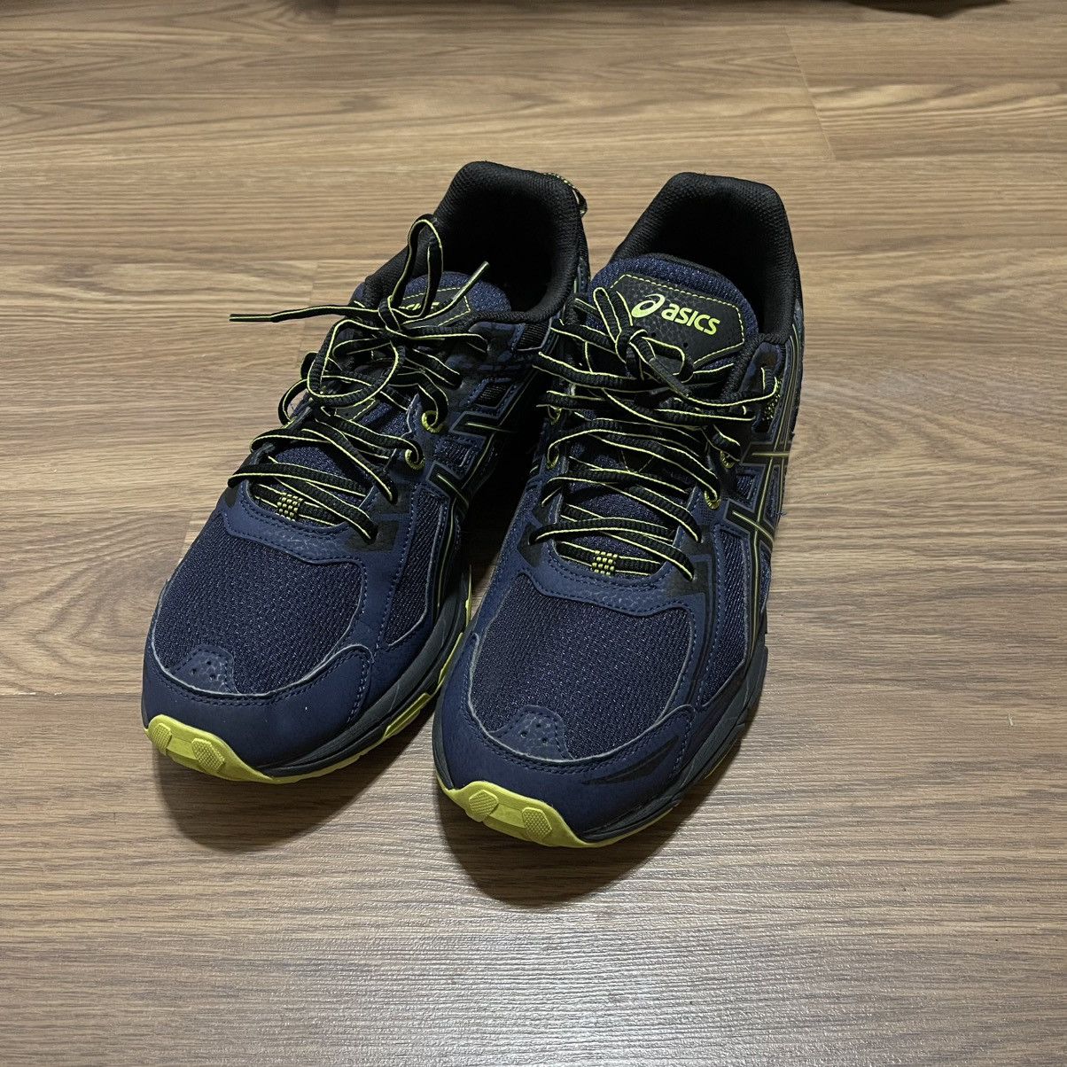 Asics Asics gel venture 6 navy blue lime Size US 11 / EU 44 - 5 Thumbnail