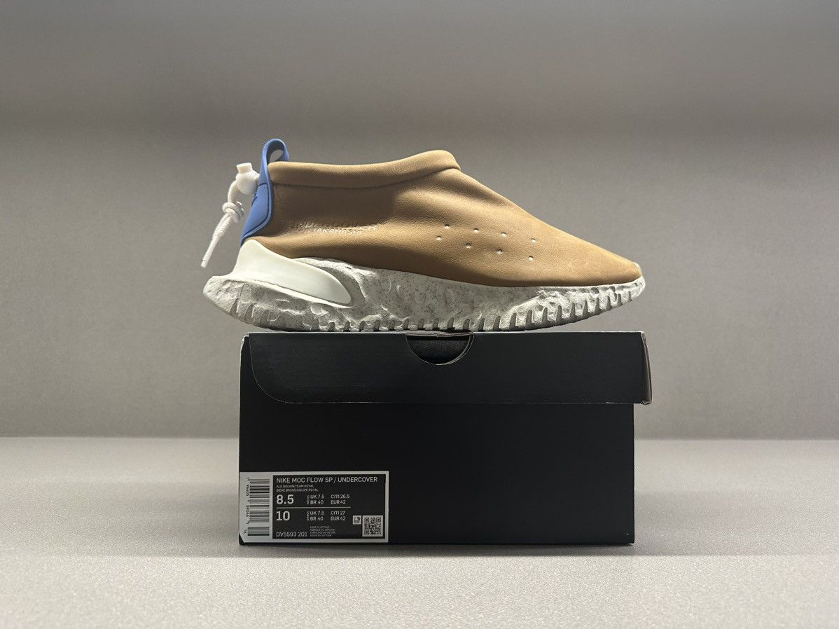Nike × Undercover Nike Moc Flow SP Undercover Ale Brown Team Royal Size US 8.5 / EU 41-42 - 3 Thumbnail