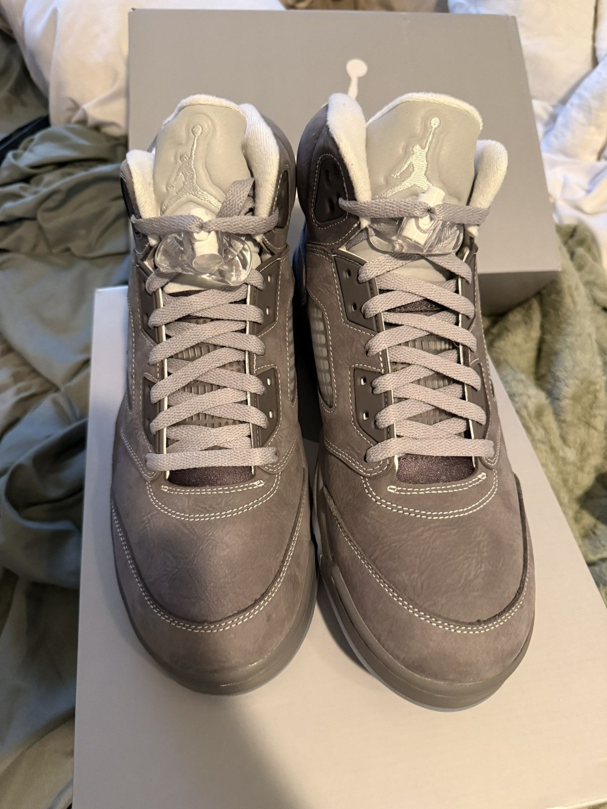 Jordan Brand Air Jordan 5 Wolf Grey Size US 11 / EU 44 - 6 Thumbnail