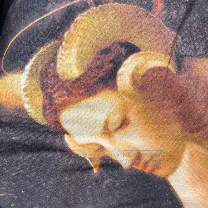 Givenchy Givenchy Black Horned Madonna Sweatshirt Size US XS / EU 42 / 0 - 6 Thumbnail