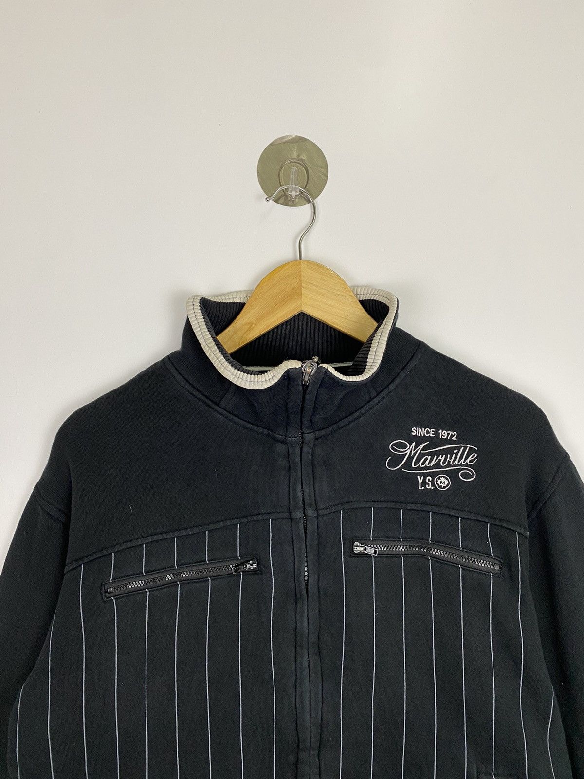 Vintage Vintage Marville Canadian Style Half Zipper Hoodies Size US L / EU 52-54 / 3 - 8 Thumbnail