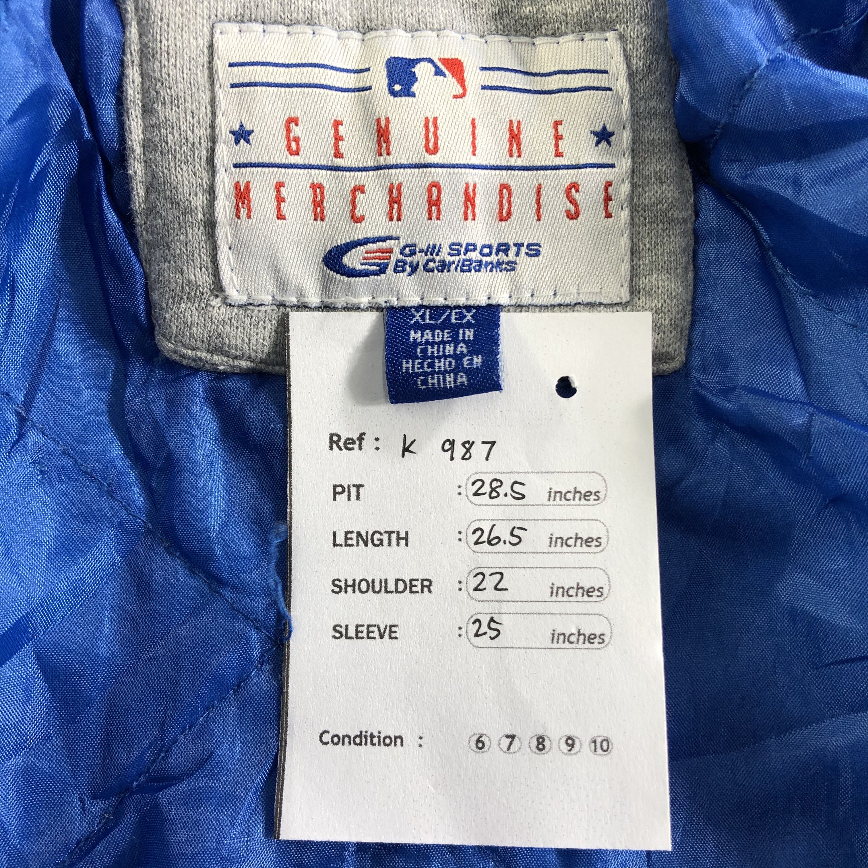 MLB Vintage LA Dodgers Hooded Jacket Size US XL / EU 56 / 4 - 12 Thumbnail
