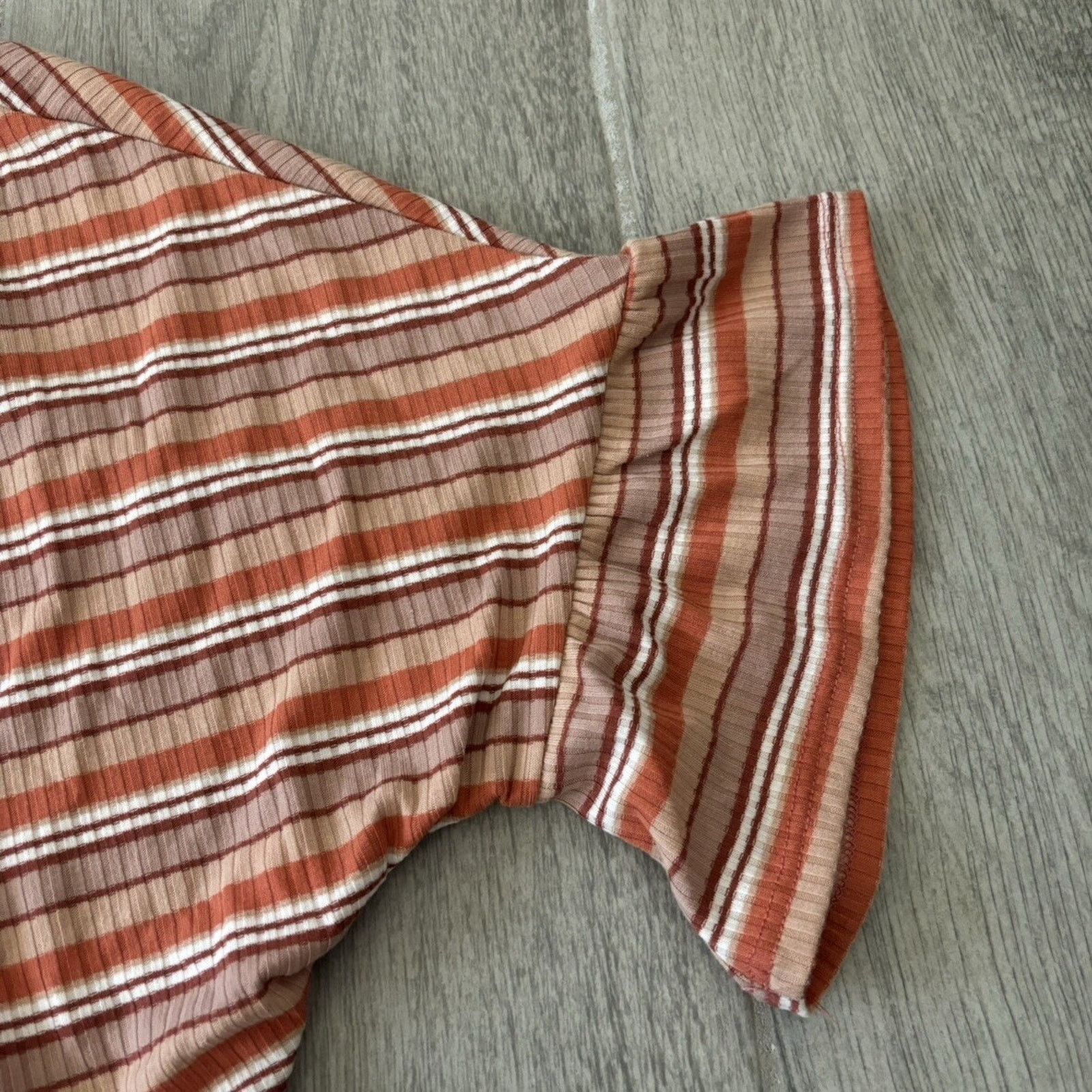 Other NWT Wild Honey Short Sleeve Crop Top Women’s Small Orange Size S / US 4 / IT 40 - 5 Thumbnail