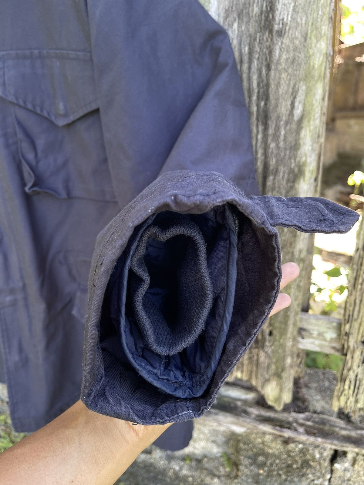 Vintage Wilker Industries British Army Cold Weather Parka (Dark Navy Size US M / EU 48-50 / 2 - 6 Thumbnail