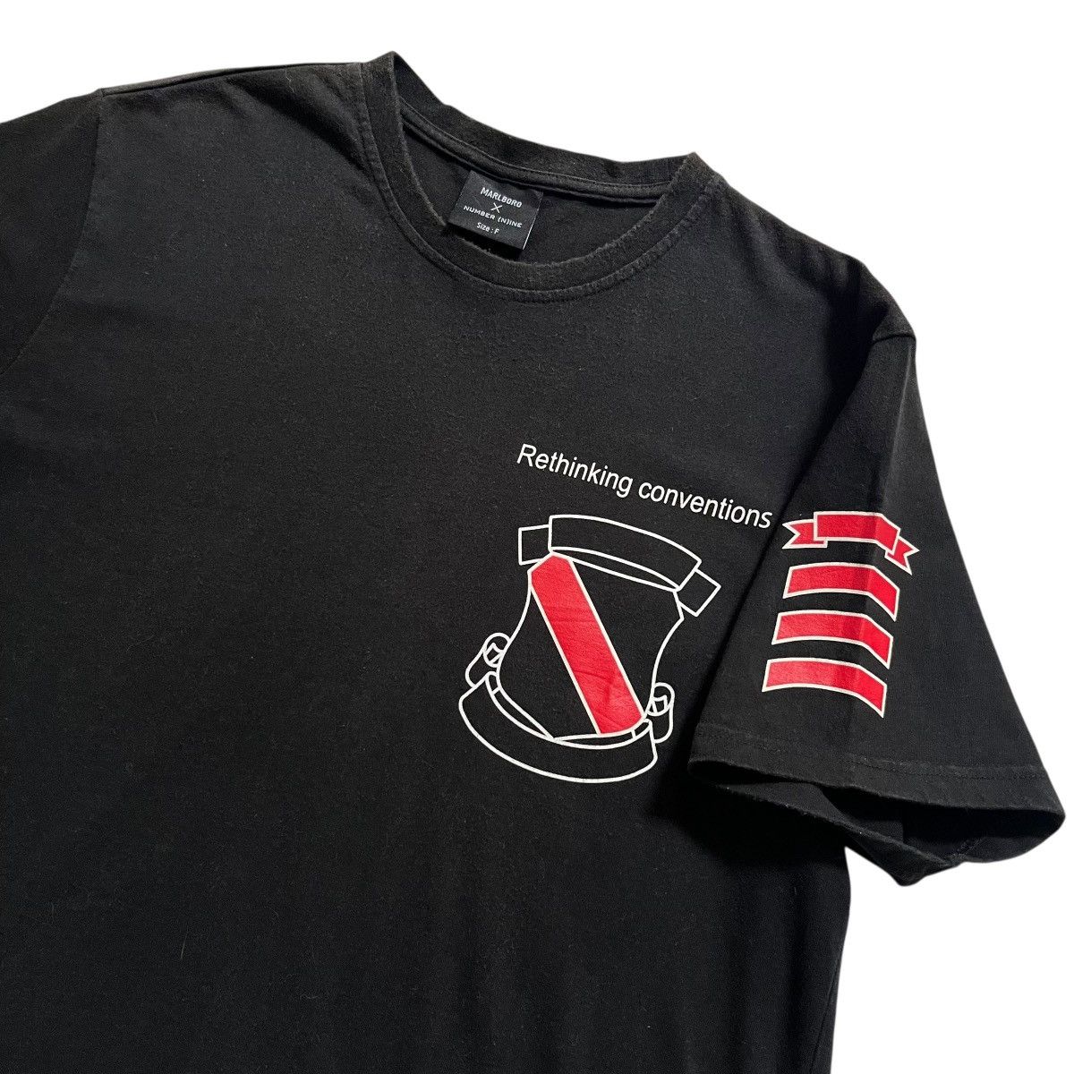 Number (N)ine 📢SENDOFFER📢 Number (N)ine x Marlboro Crest Shield Tee Size US M / EU 48-50 / 2 - 3 Thumbnail