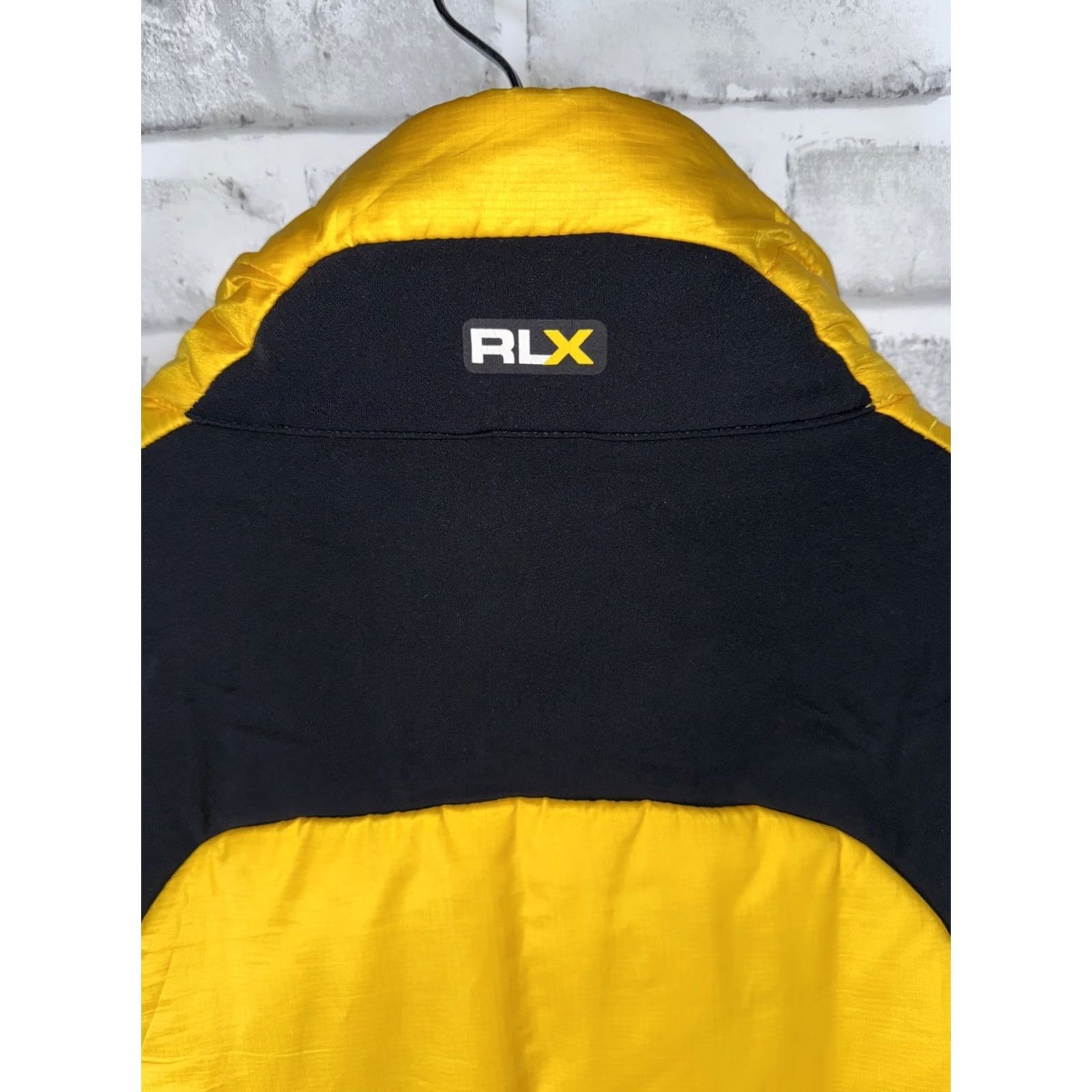RLX Ralph Lauren RLX Ralph Lauren Jacket Mens XL Yellow Fleece Lined Wool/Polyester? Size US XL / EU 56 / 4 - 7 Thumbnail