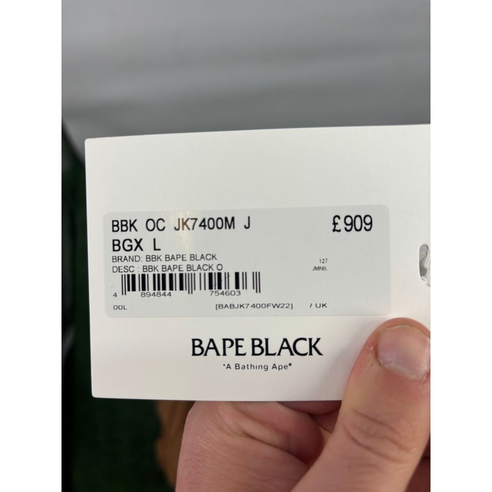 Bape BAPE Black Japan Corduroy Brown Down Work Jacket Size Medium Size US M / EU 48-50 / 2 - 10 Thumbnail