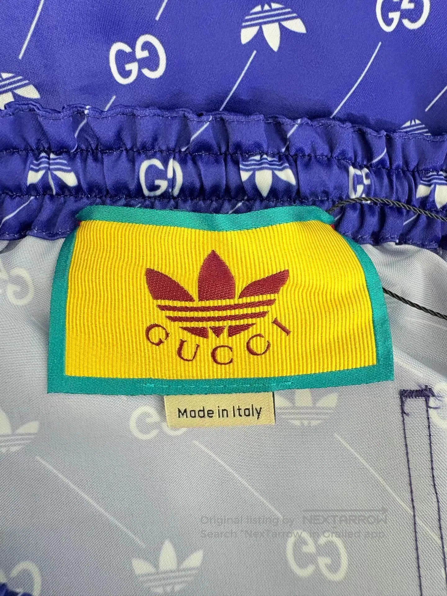 Gucci Blue Patterned Shorts Size 28. Size US 28 / EU 44 - 3 Thumbnail