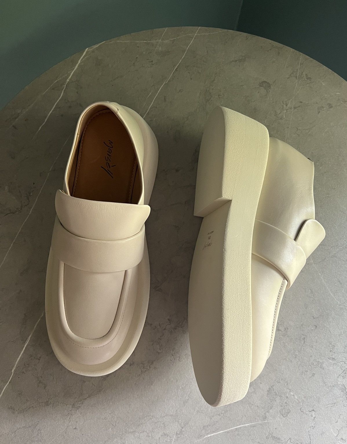 Marsell Marsell Gommellone Leather Mocassino Loafers Size US 7.5 / IT 37.5 - 7 Thumbnail