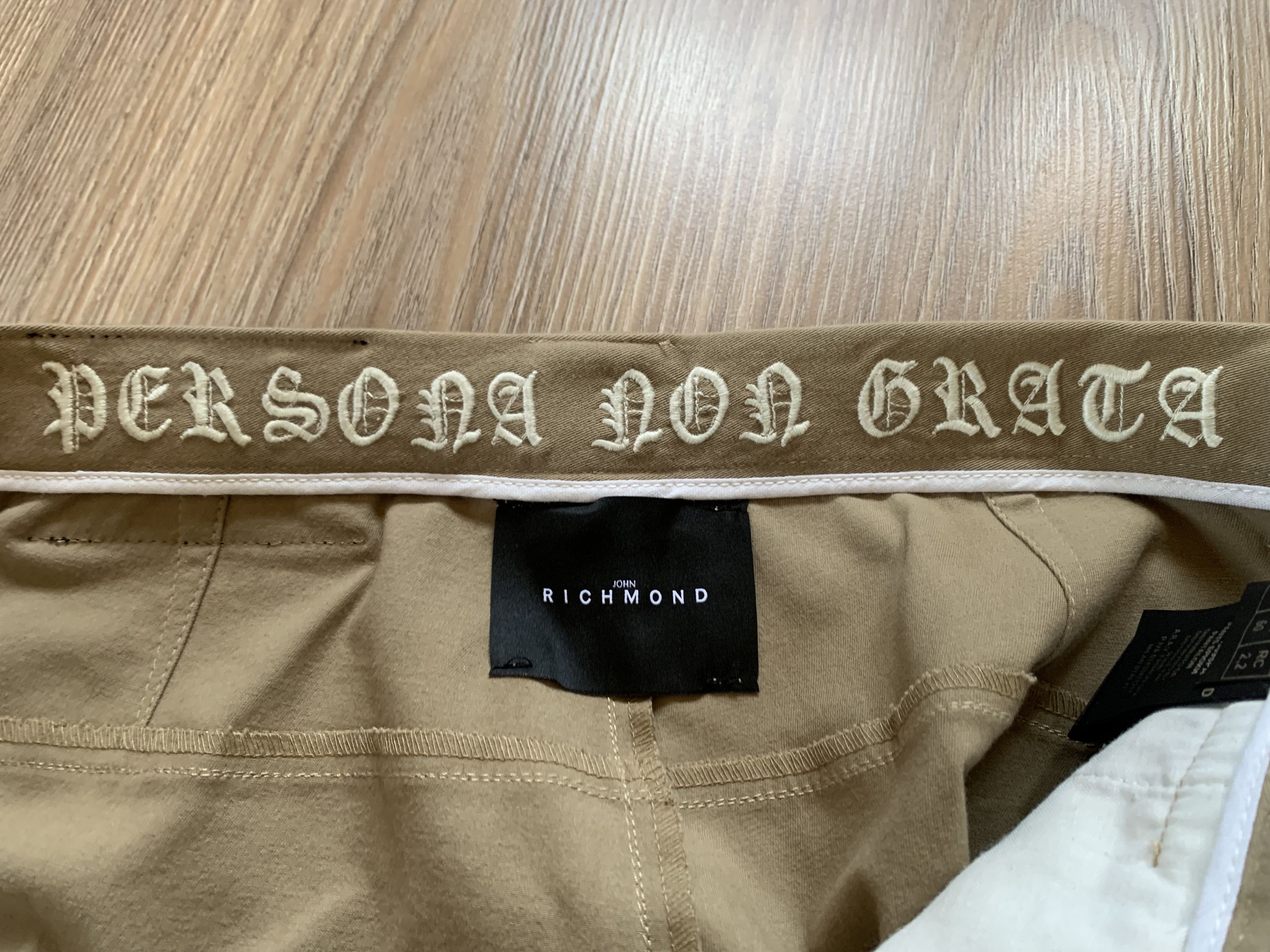 John Richmond Rare John Richmond Beige Pants Trousers Size US 34 / EU 50 - 10 Thumbnail