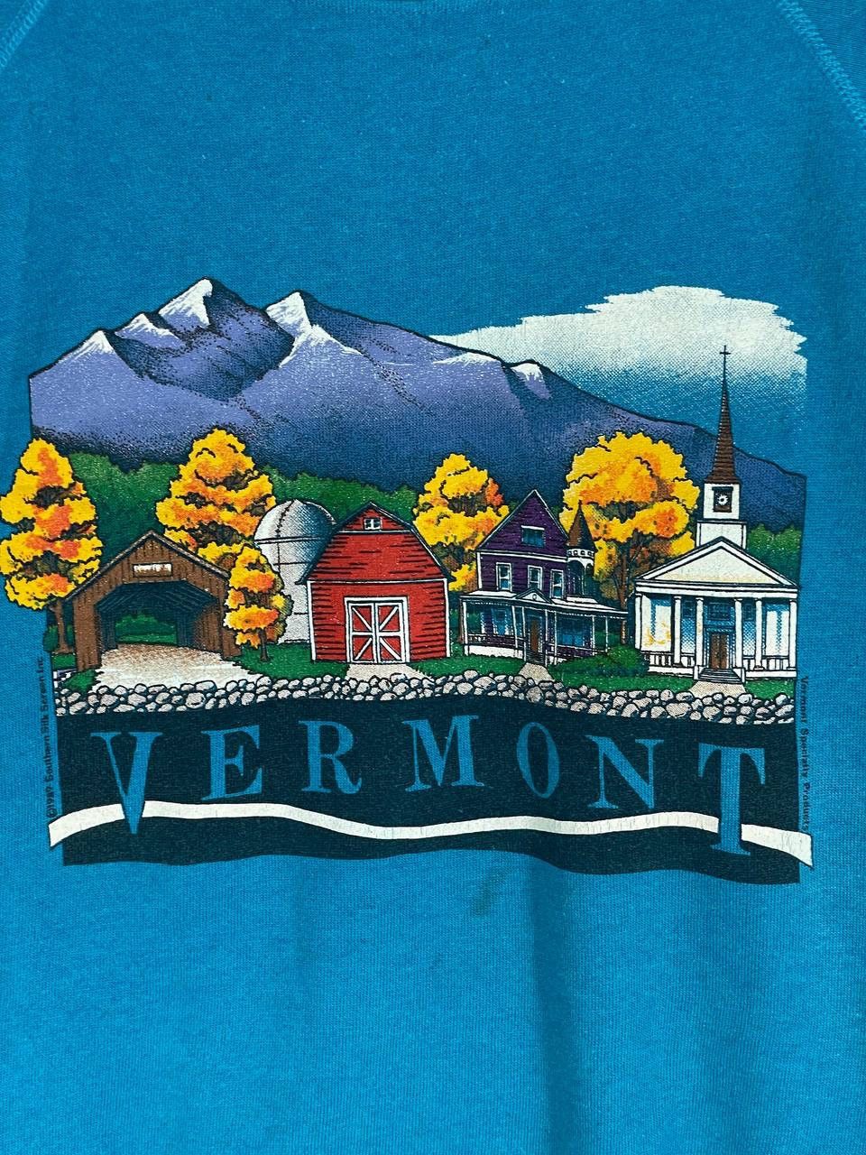 Vintage Vintage 80s vermont city floral Size US XL / EU 56 / 4 - 4 Thumbnail