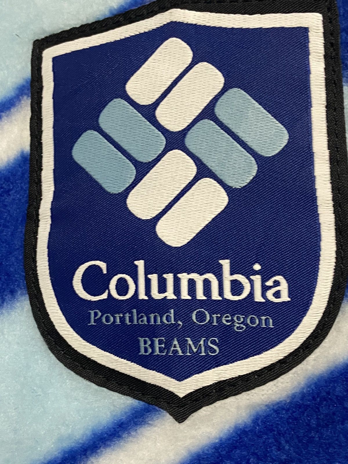 Beams Plus × Columbia Columbia x Beams Striped Fleece Jacket Size US M / EU 48-50 / 2 - 4 Thumbnail