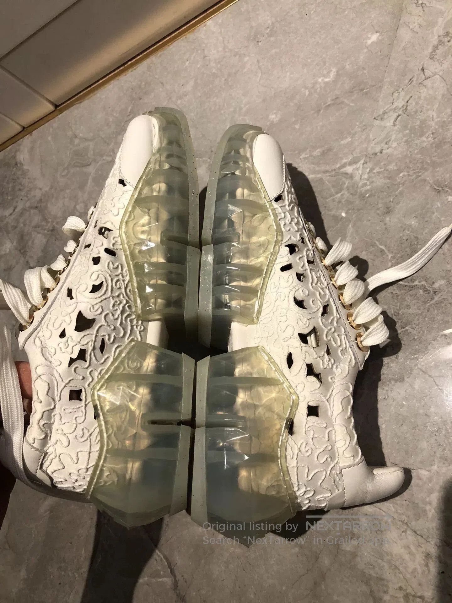 Jimmy Choo Jimmy Choo Perforated Dad Shoes. Size US 5 / IT 35 - 4 Thumbnail