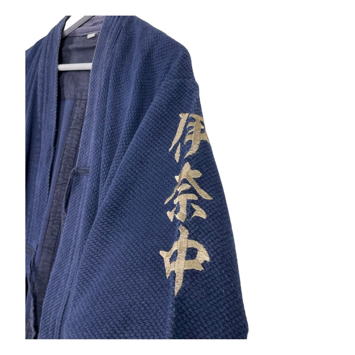 45rpm × Indigo × Japanese Brand 💥VINTAGE INDIGO JAPAN KIMONO SHORT SLEEVE Size US L / EU 52-54 / 3 - 6 Thumbnail