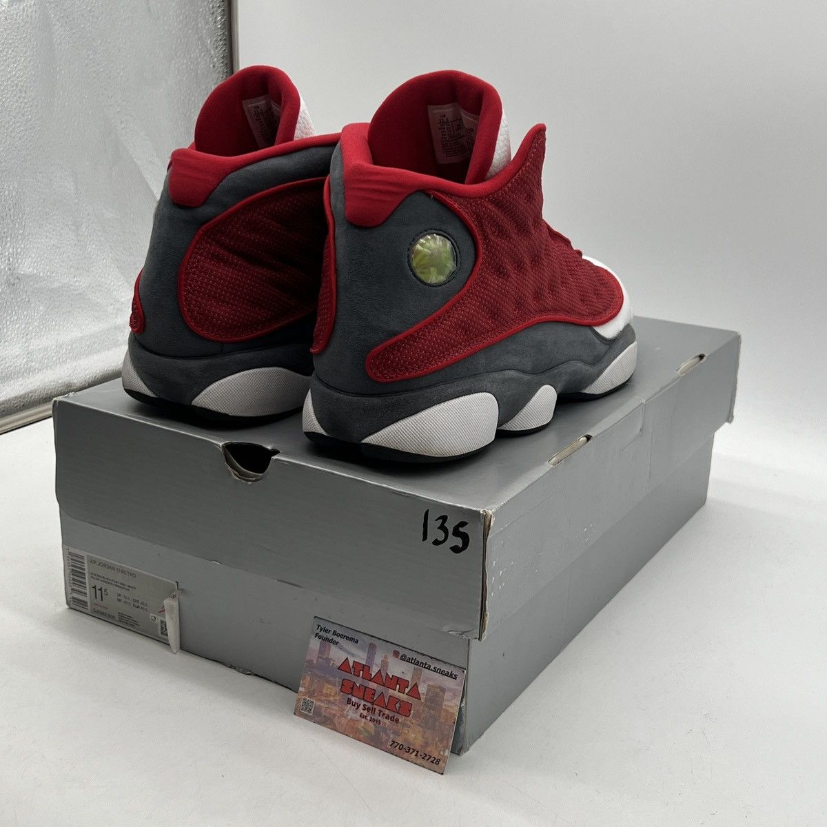 Jordan Brand Air Jordan 13 red flint Size US 11.5 / EU 44-45 - 5 Thumbnail