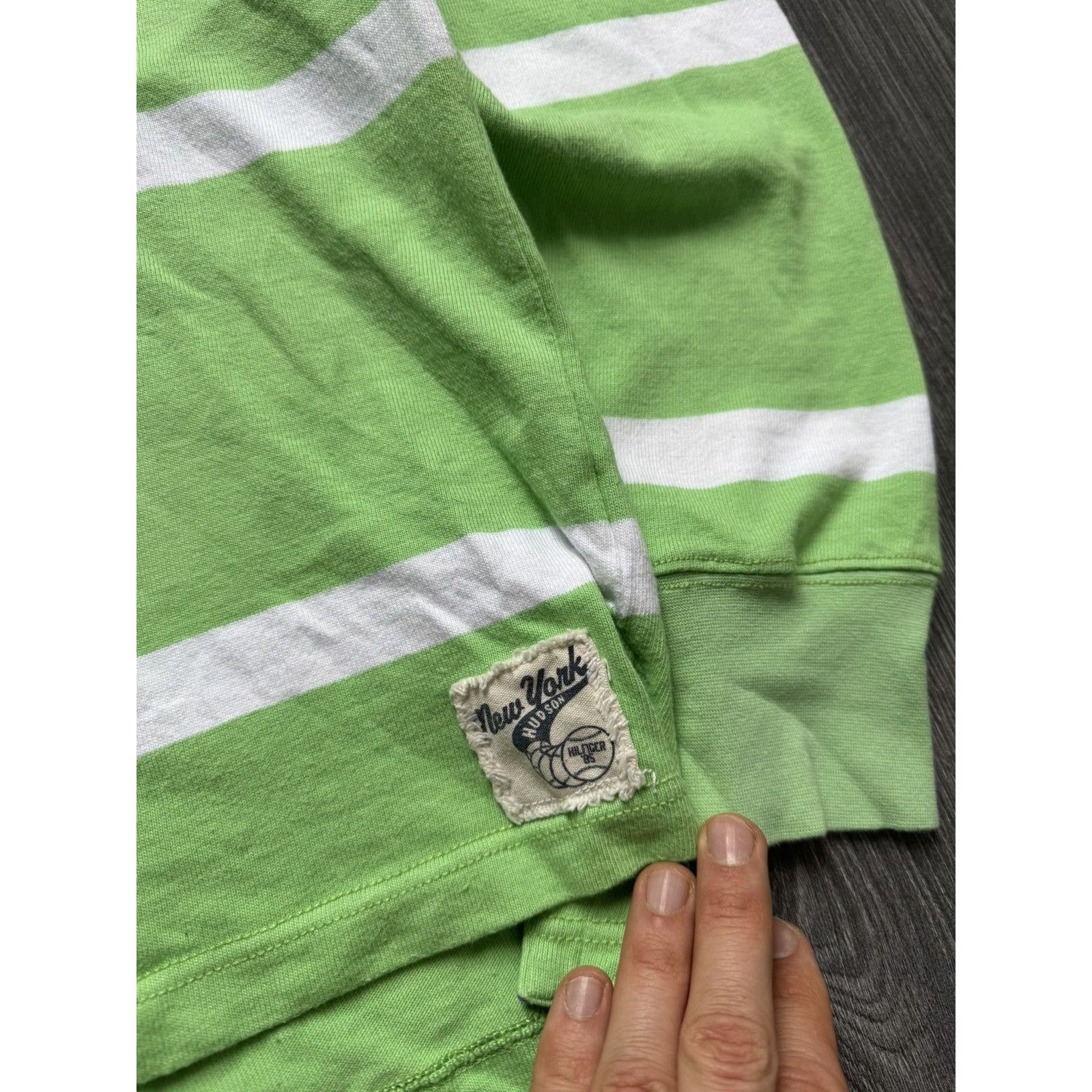 Tommy Hilfiger × Vintage Y2K Tommy Hilfiger Vintage Rugby Long Sleeve Size US XL / EU 56 / 4 - 6 Thumbnail