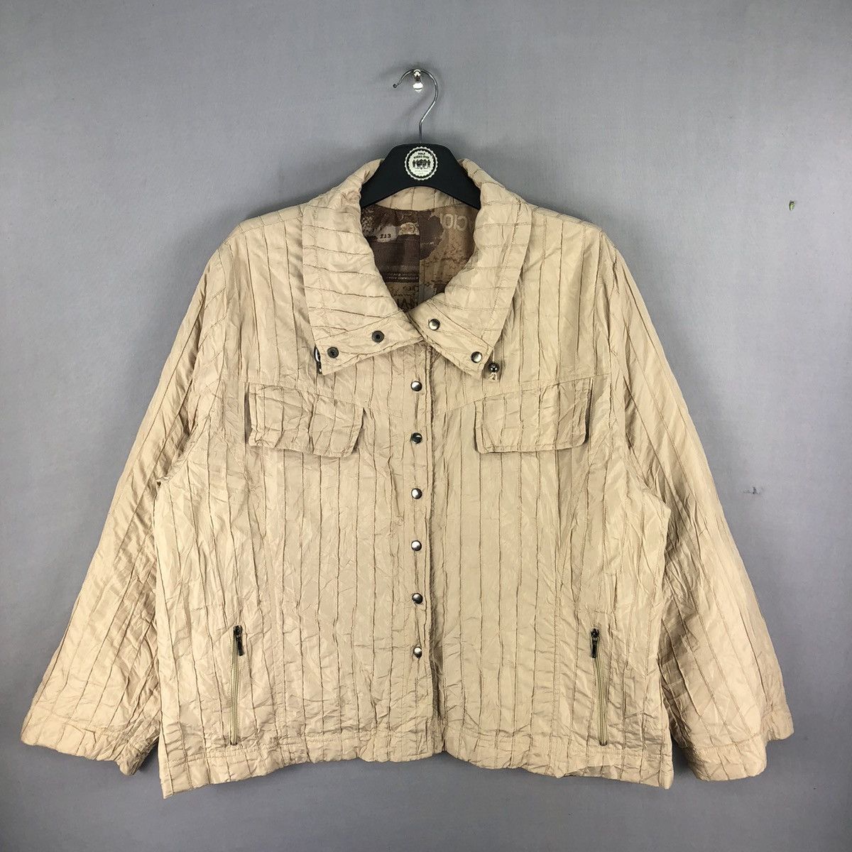 Japanese Brand Vintage Y2K Reversible Jacket Fullprint by Locarino Size US M / EU 48-50 / 2 - 13 Thumbnail