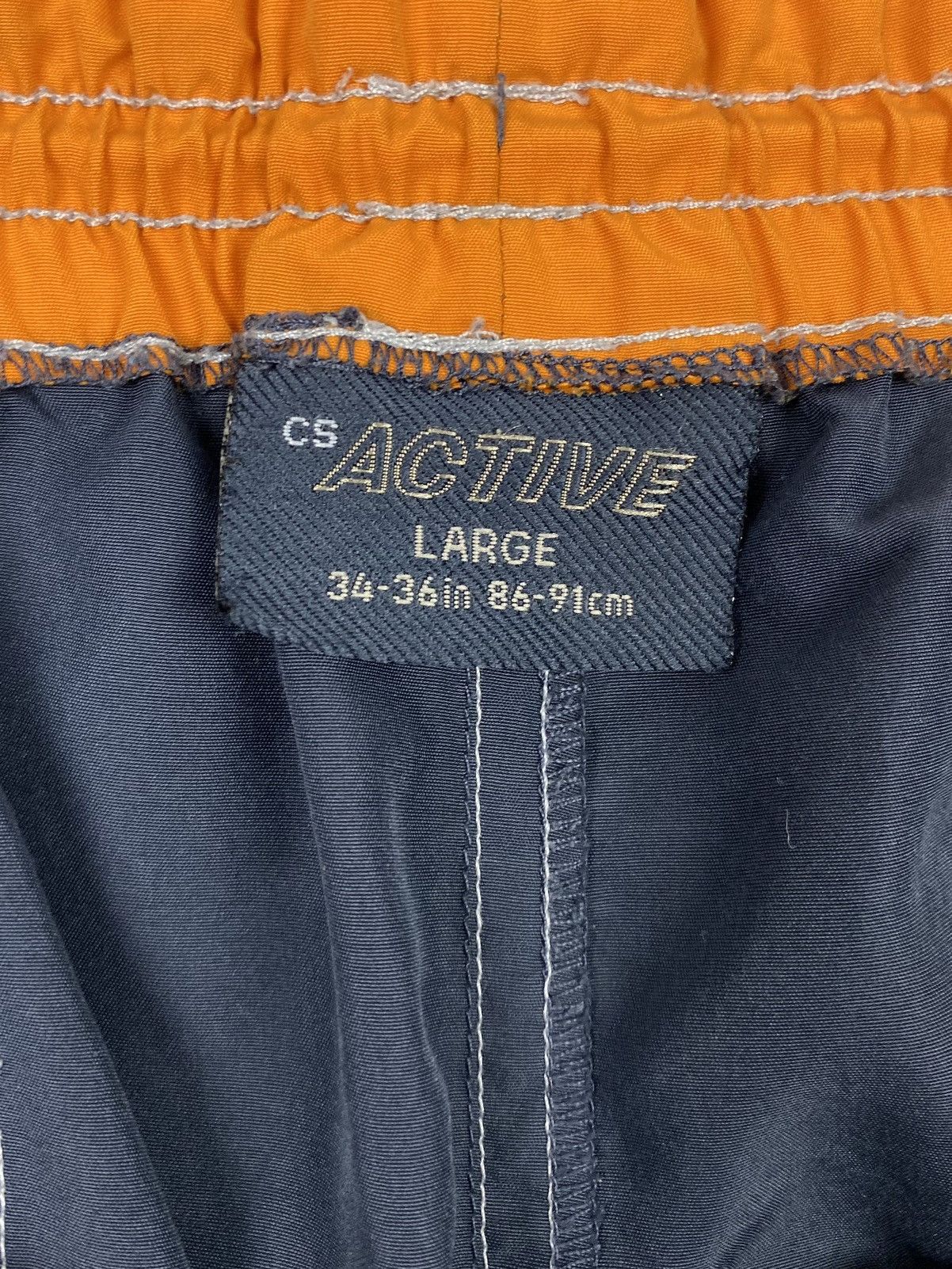 Vintage Y2K Vintage CSActive Lightweight Parachute Navy Cargo Pants Size US 35 - 10 Thumbnail