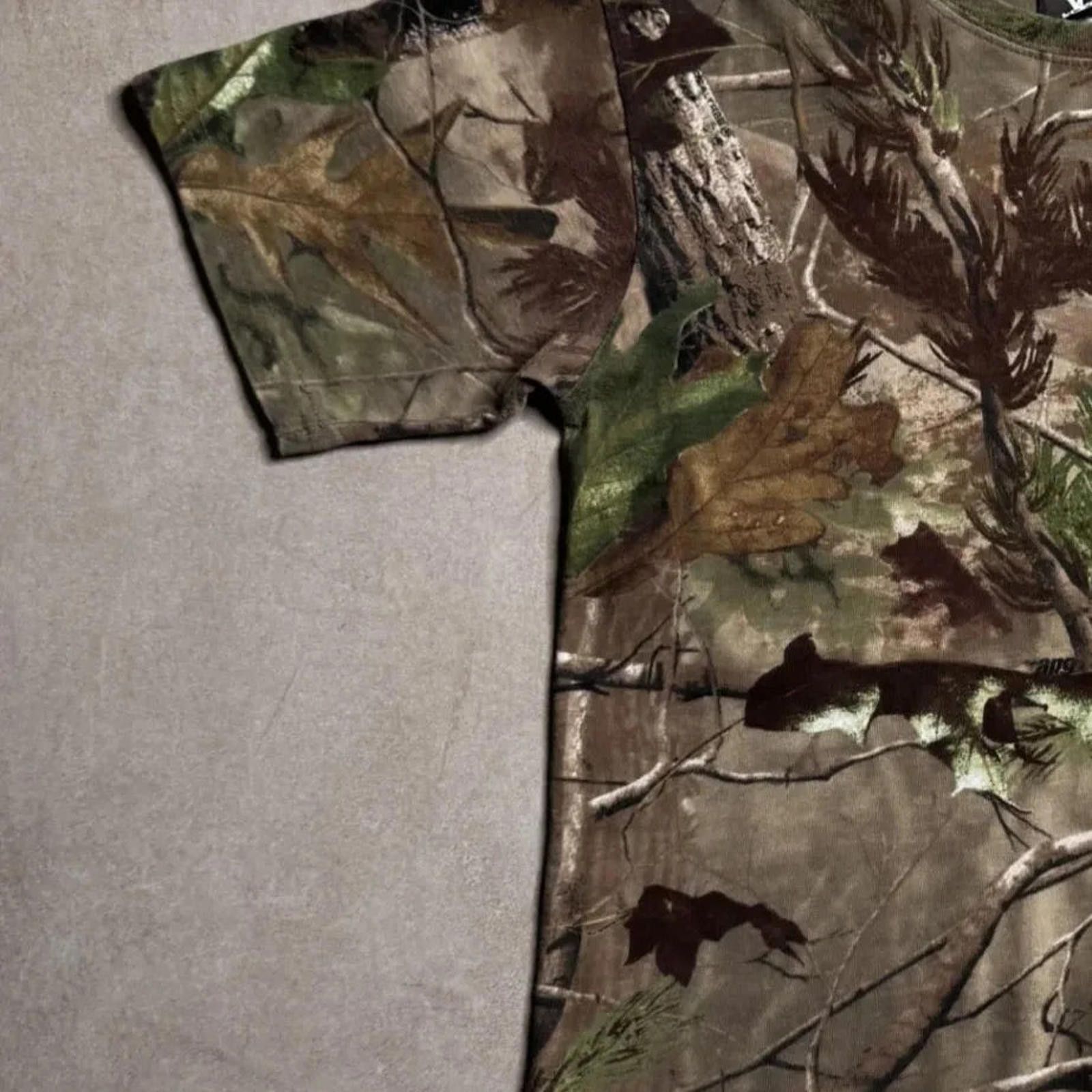 Designer Vintage CODE V Realtree Hunterdon Deadeye T-shirt - 3XS Size US XS / EU 42 / 0 - 4 Thumbnail