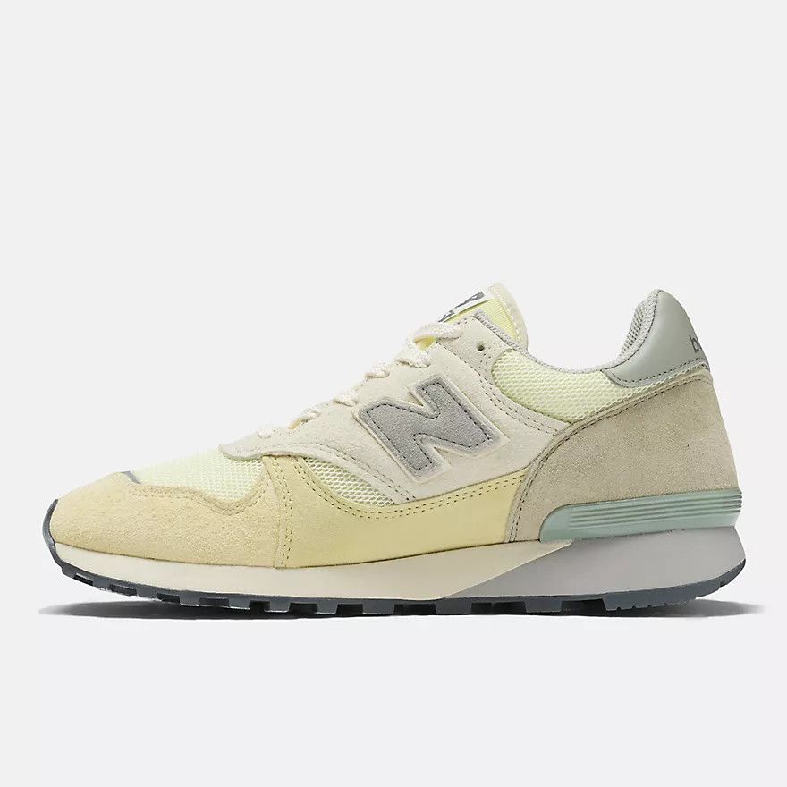 Auralee × New Balance 475 Aloe Wash with Beechnut and Lily Pad Size US 10 / EU 43 - 6 Thumbnail