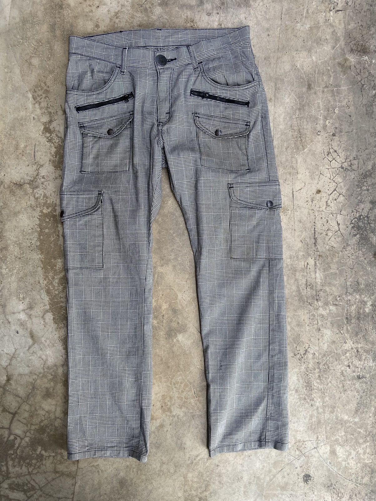 If Six Was Nine Lee cargo pants plaid if six was nine Size US 34 / EU 50 - 1 Thumbnail