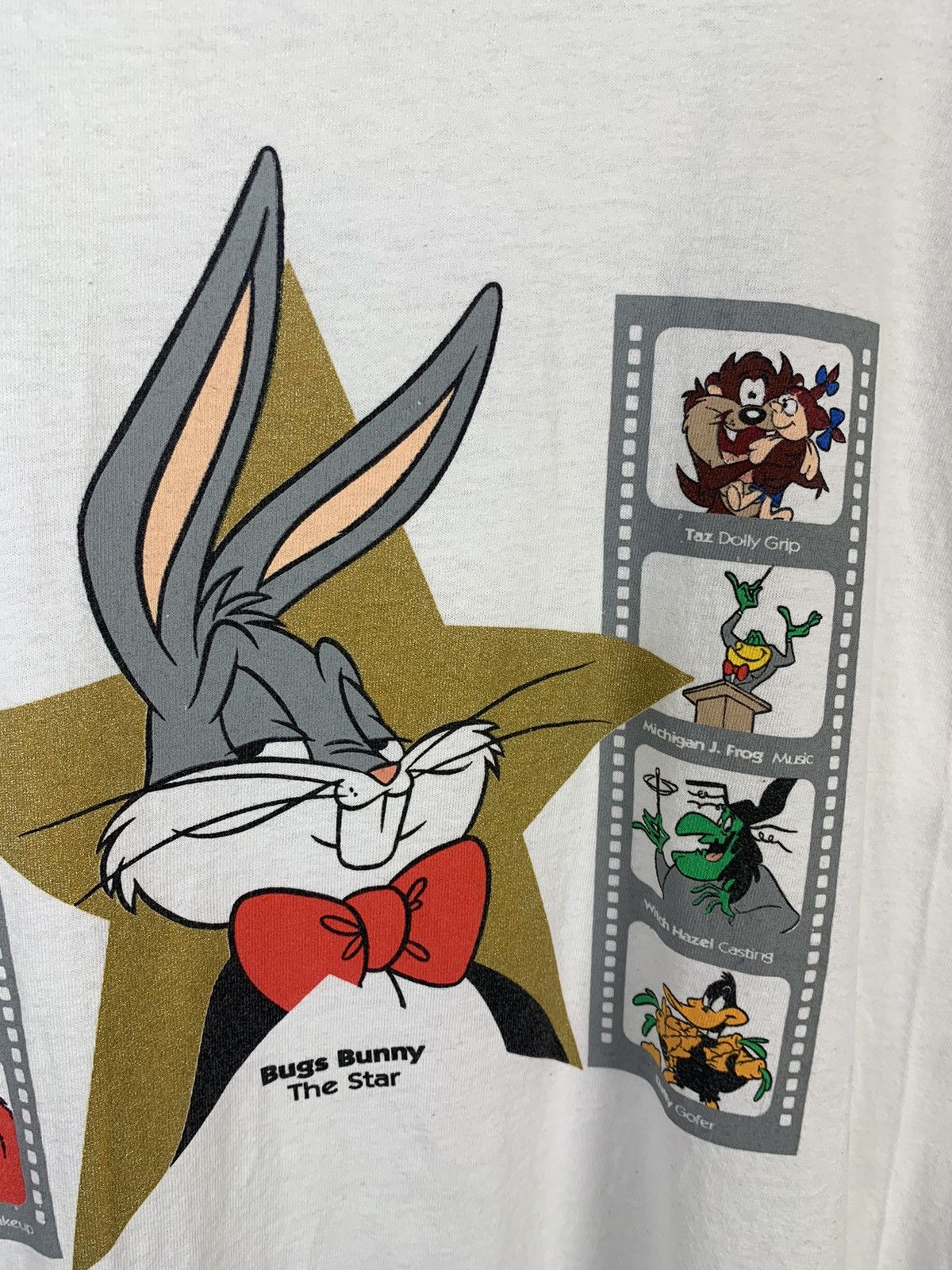 Vintage × Warner Bros Vintage 1996 Warner Bros Made in USA Single Stitch T-shirt Size US XXL / EU 58 / 5 - 11 Thumbnail