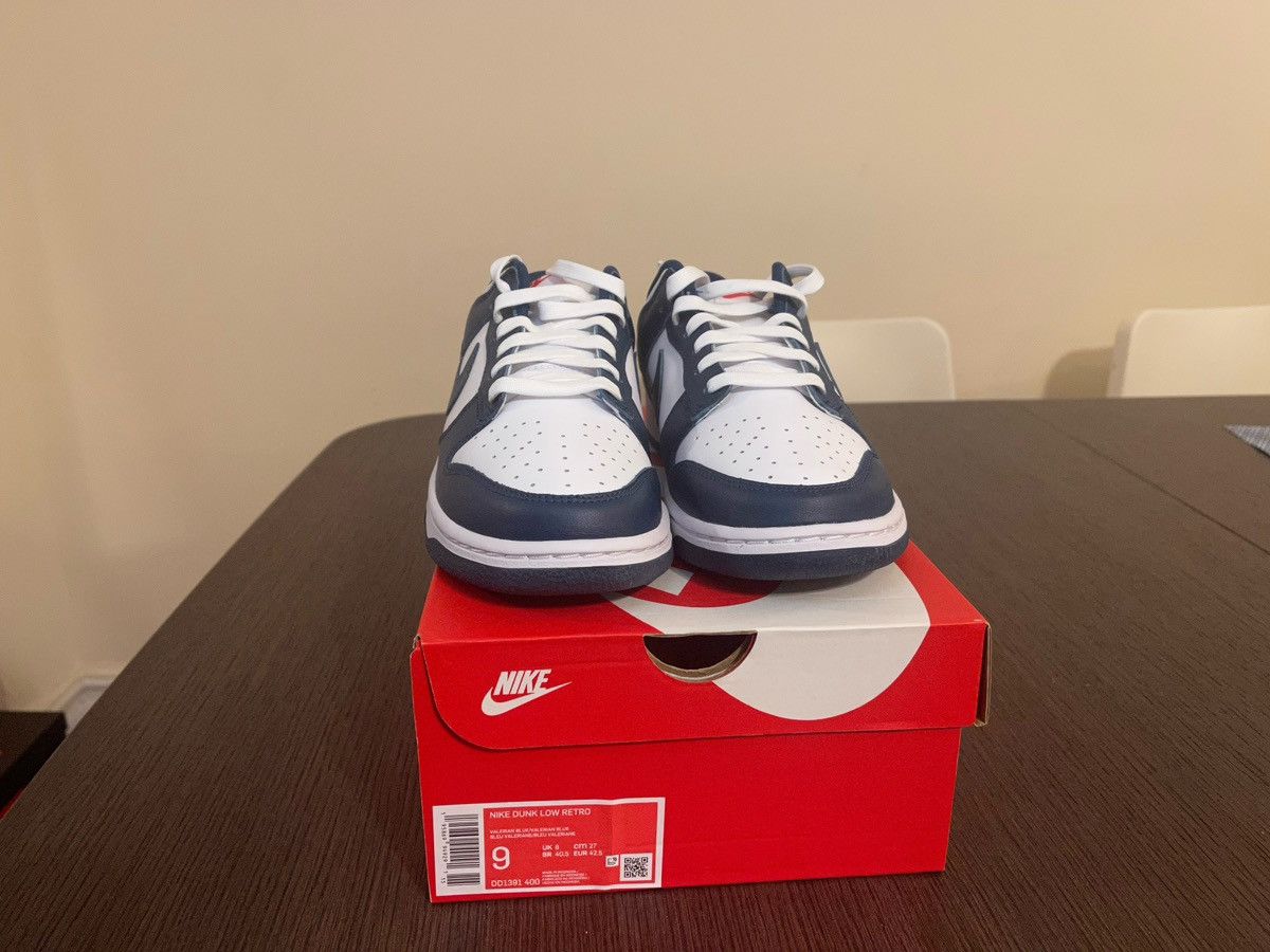 Nike Size 9 - Nike Dunk Low Velarian Blue/White Size US 9 / EU 42 - 7 Thumbnail