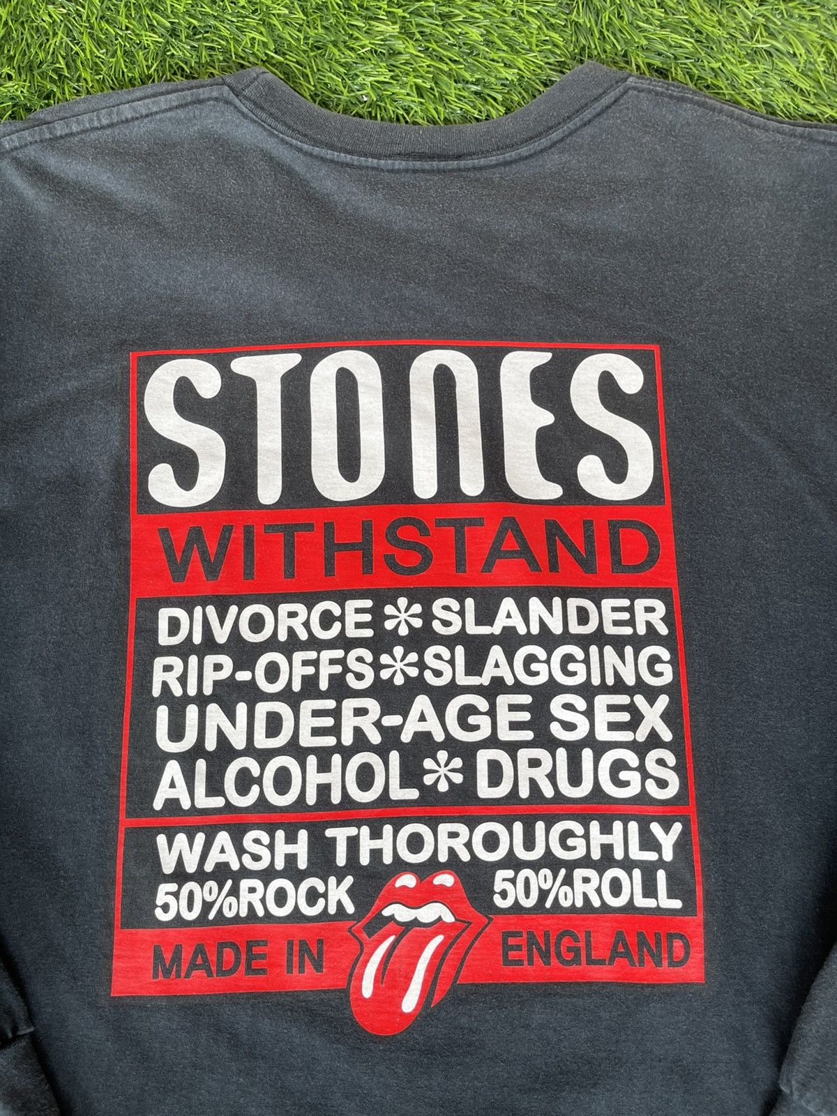 The Rolling Stones Vintage’90s🔥The Rolling Stones🔥Stones Withstand Longsleeve Size US L / EU 52-54 / 3 - 17 Thumbnail
