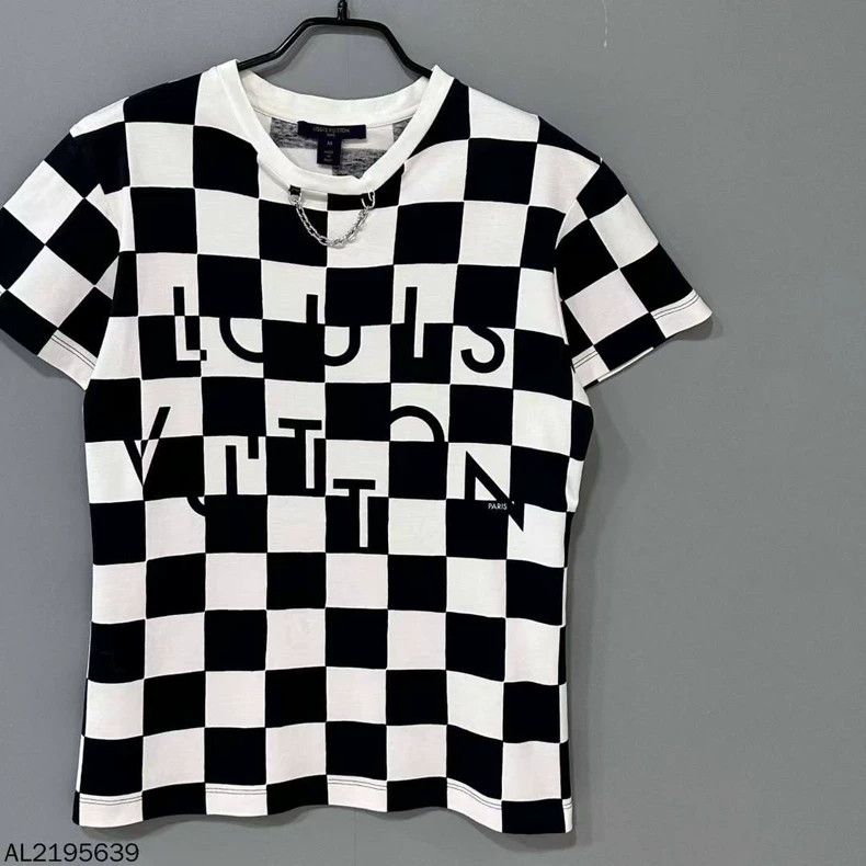 Louis Vuitton Louis Vuitton Deconstructing LOGO black and white checkerb Size US M / EU 48-50 / 2 - 2 Thumbnail