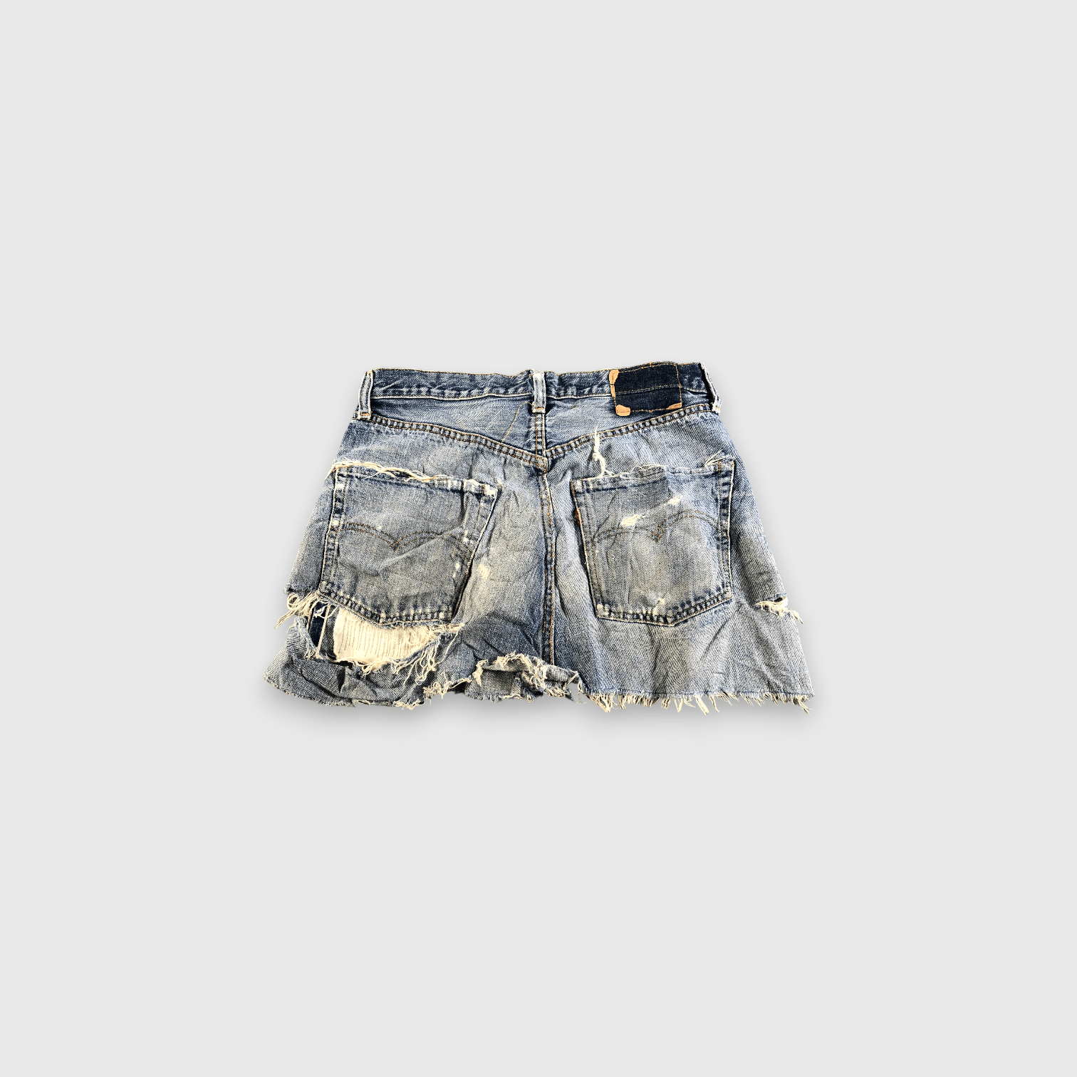Levi's × Vintage Vintage 70s Levis 501 Redline Skirt -J4568 Size 30" / US 8 / IT 44 - 2 Thumbnail