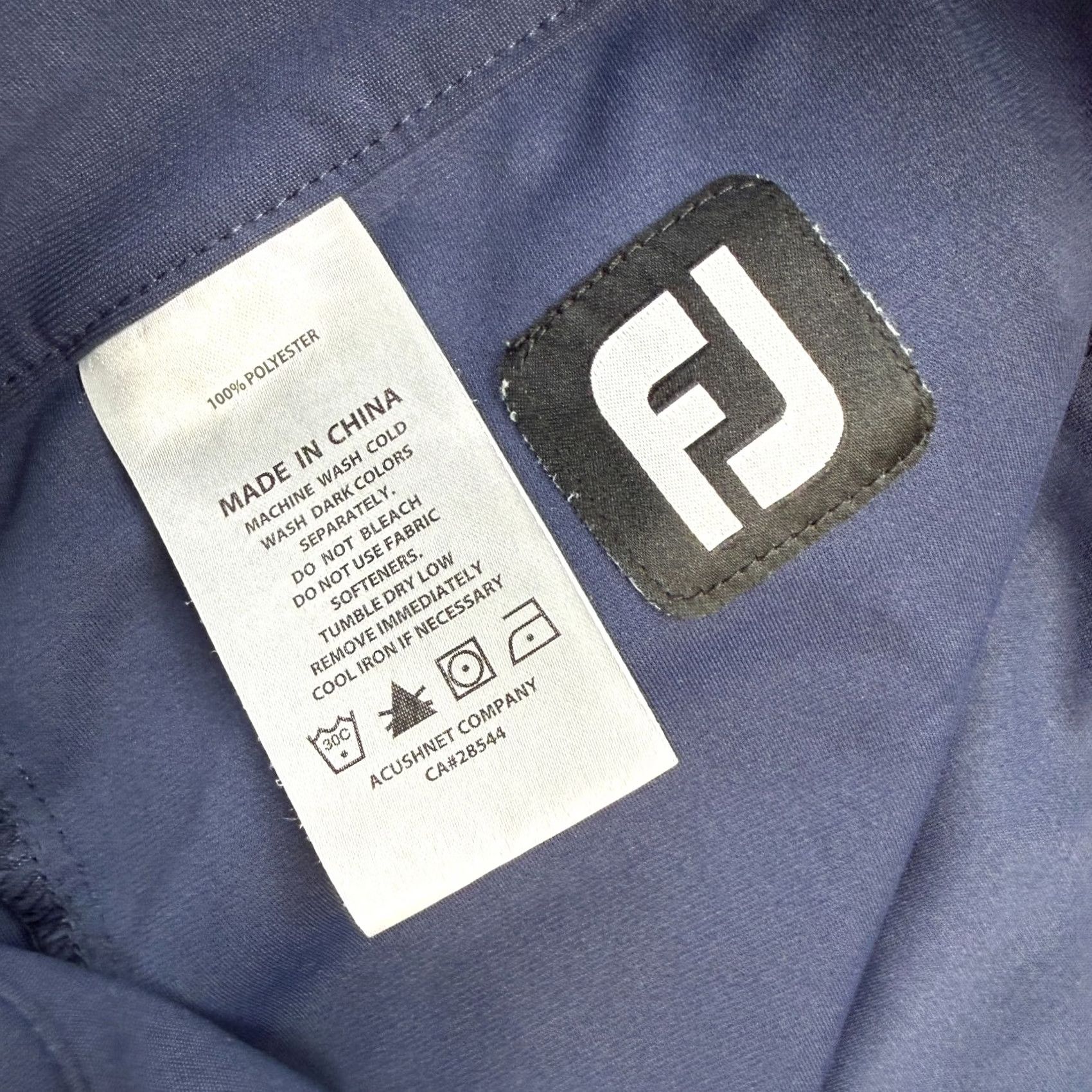 Footjoy FootJoy HYPR Joggers Mens 38x30 Navy Blue Tapered Travel Pants Socks? Size US 38 / EU 54 - 6 Thumbnail