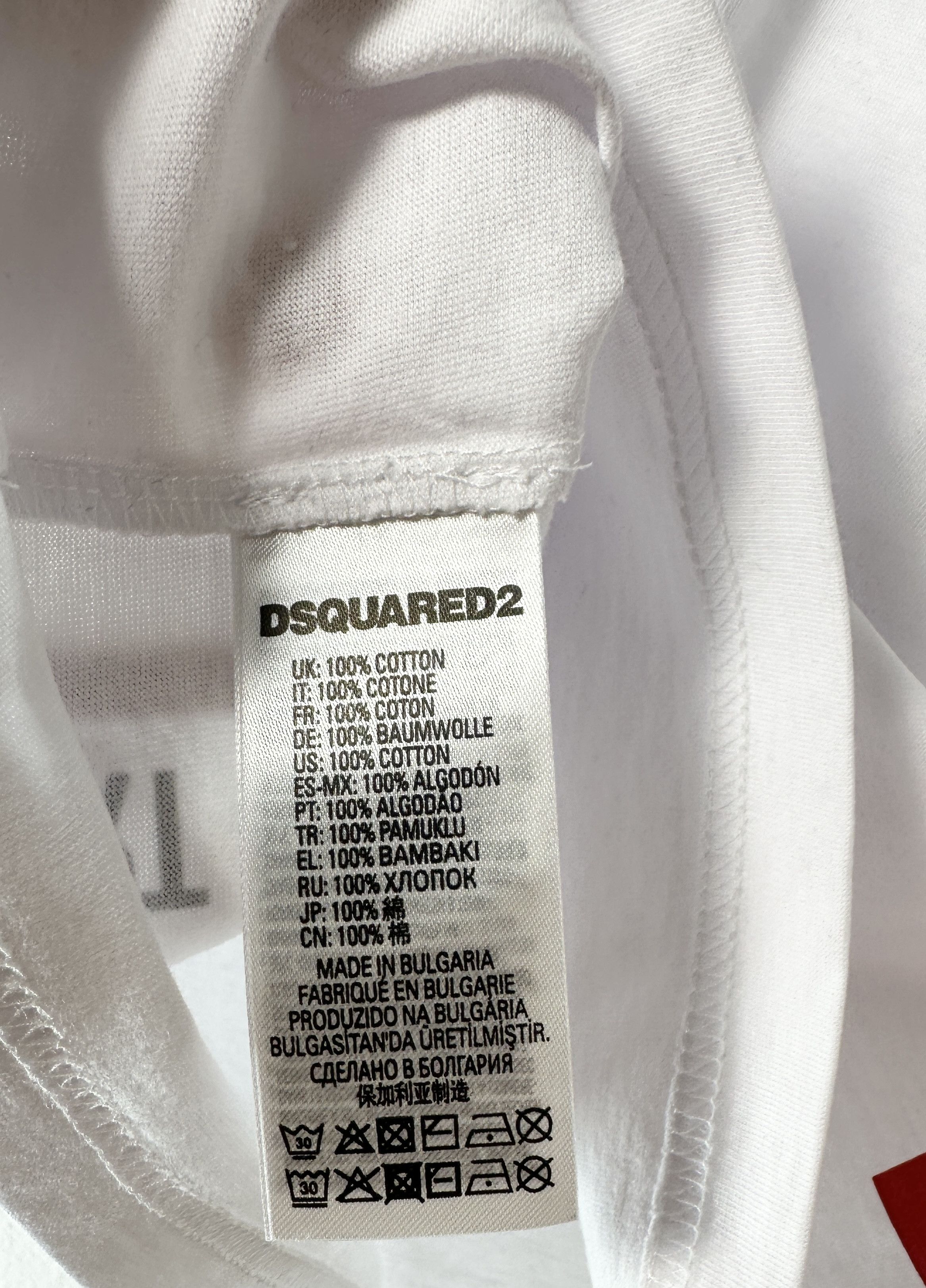 Dsquared2 Printed cotton jersey t-shirt Size US S / EU 44-46 / 1 - 7 Thumbnail