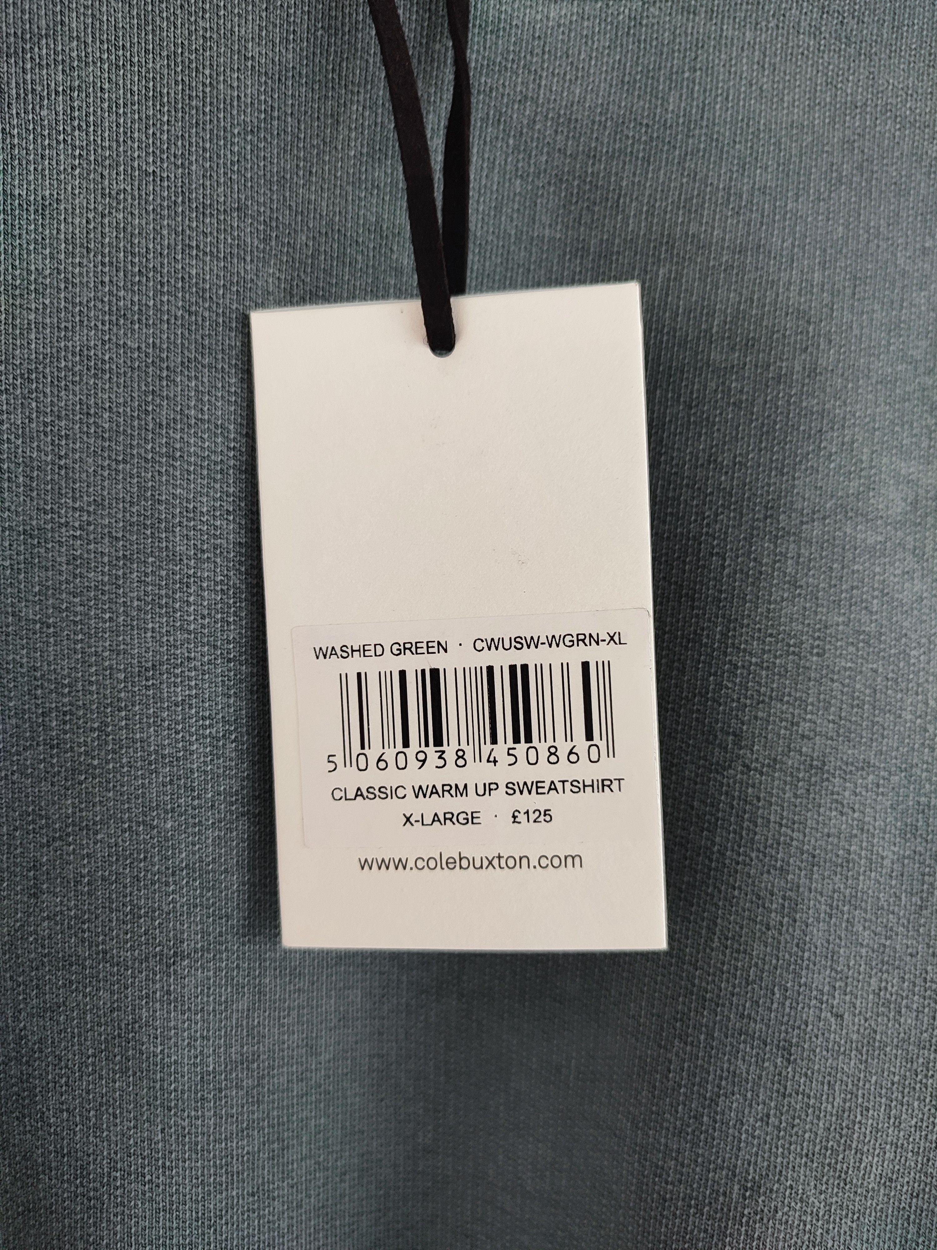 Cole Buxton Classic Warm up Sweatshirt Cole Buxton Size US XL / EU 56 / 4 - 4 Thumbnail