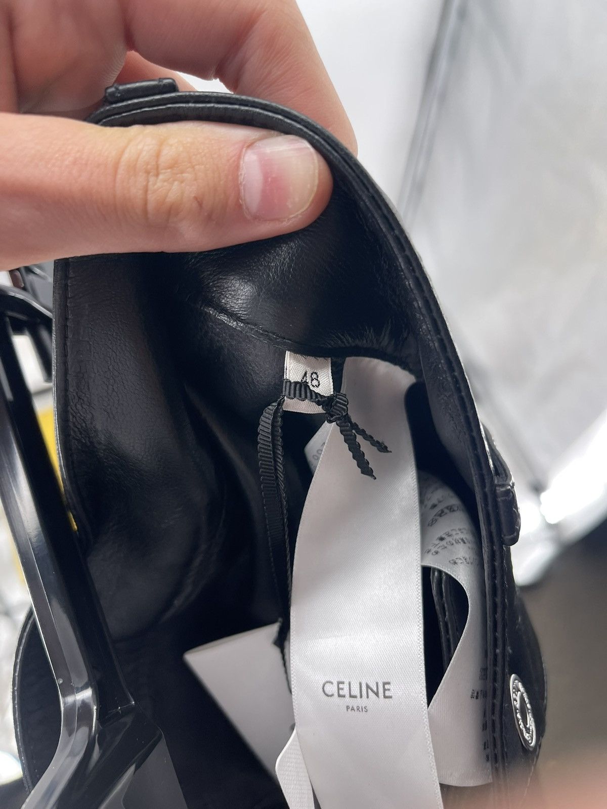 Celine Celine Lou leather jeans size 48 Size US 32 / EU 48 - 7 Thumbnail