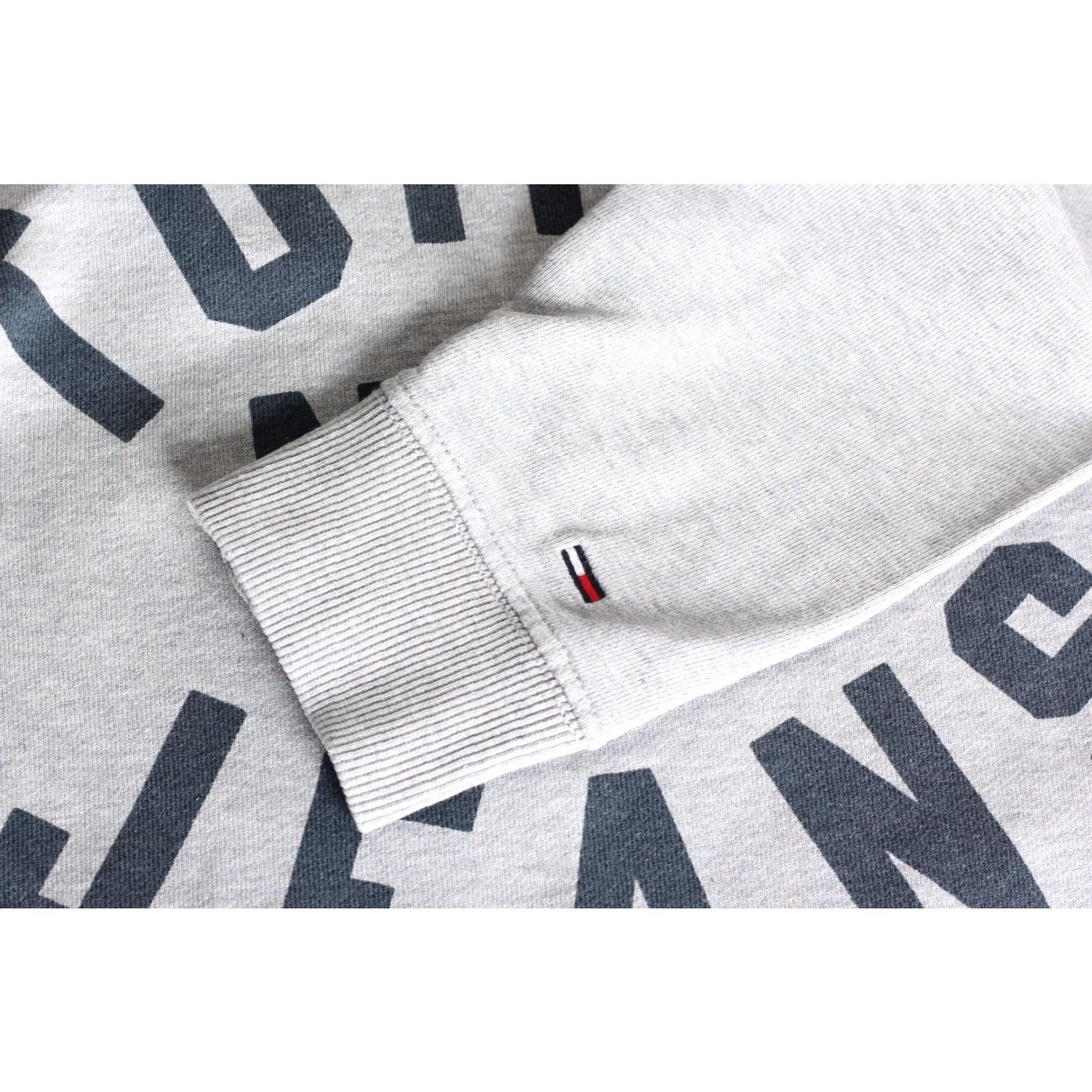 Tommy Hilfiger TOMMY HILFIGER JEANS Crew Pullover Sweatshirt Men Size S Grey Relaxed Fit Size US S / EU 44-46 / 1 - 3 Thumbnail