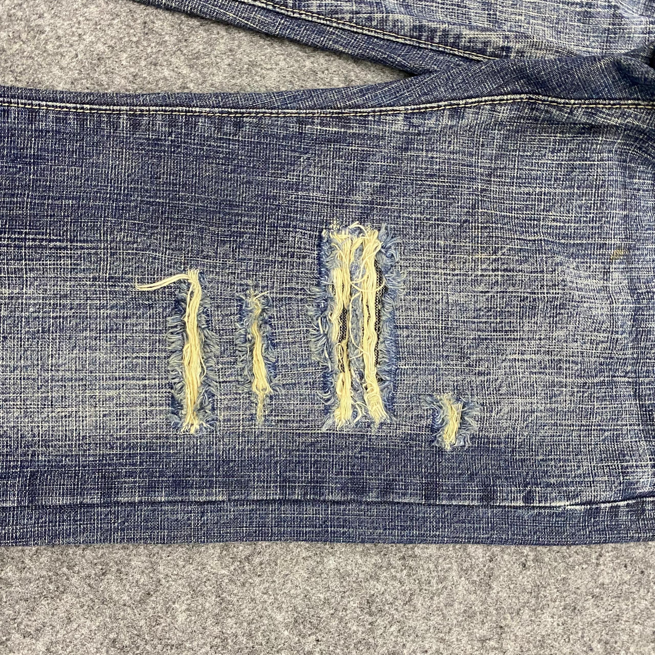 If Six Was Nine 💥Best Offer💥Vintage Wild Khakis Distressed Denim Size US 28 / EU 44 - 9 Thumbnail