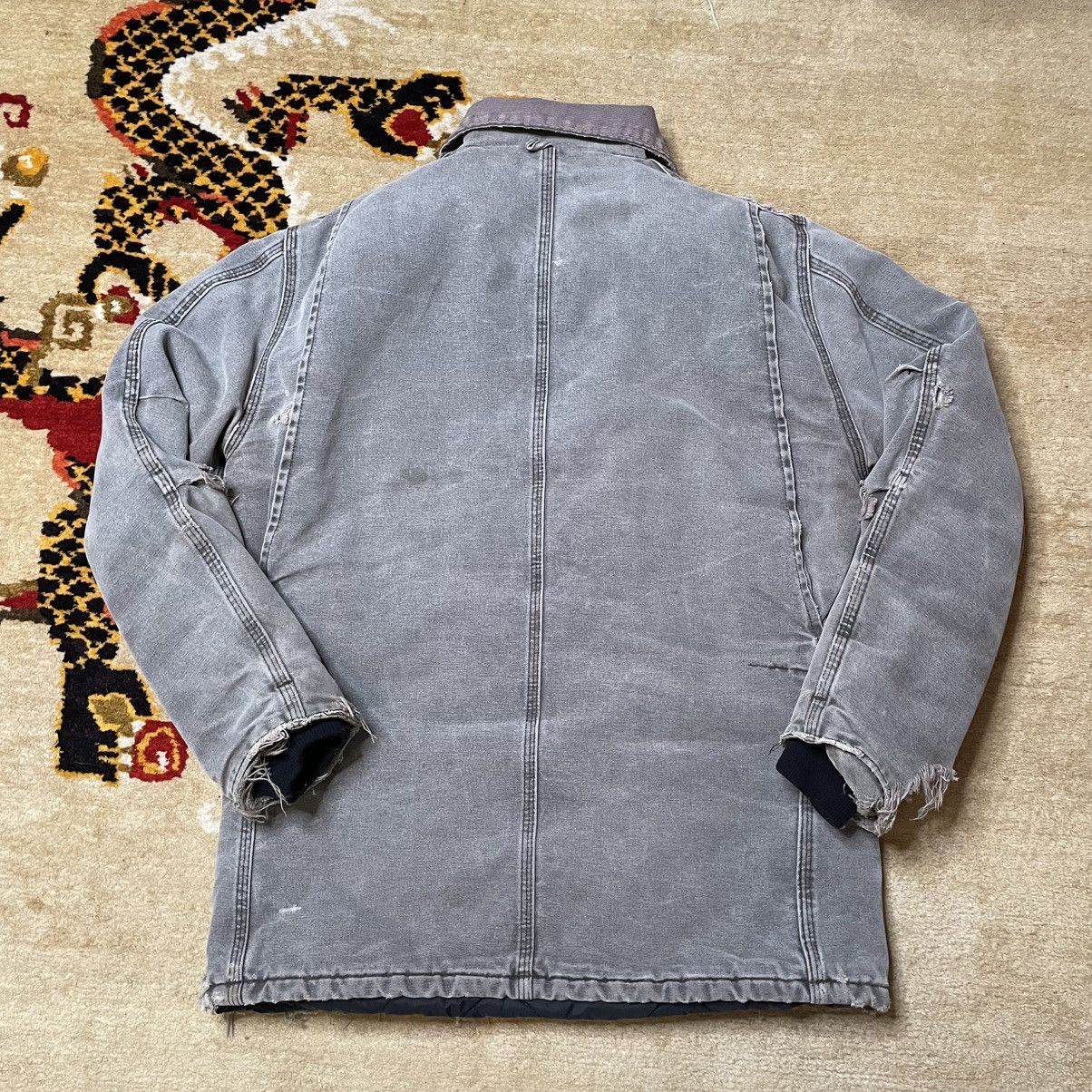 Carhartt Vintage Carhartt Jacket Faded Distressed Thrashed Medium Size US M / EU 48-50 / 2 - 2 Thumbnail