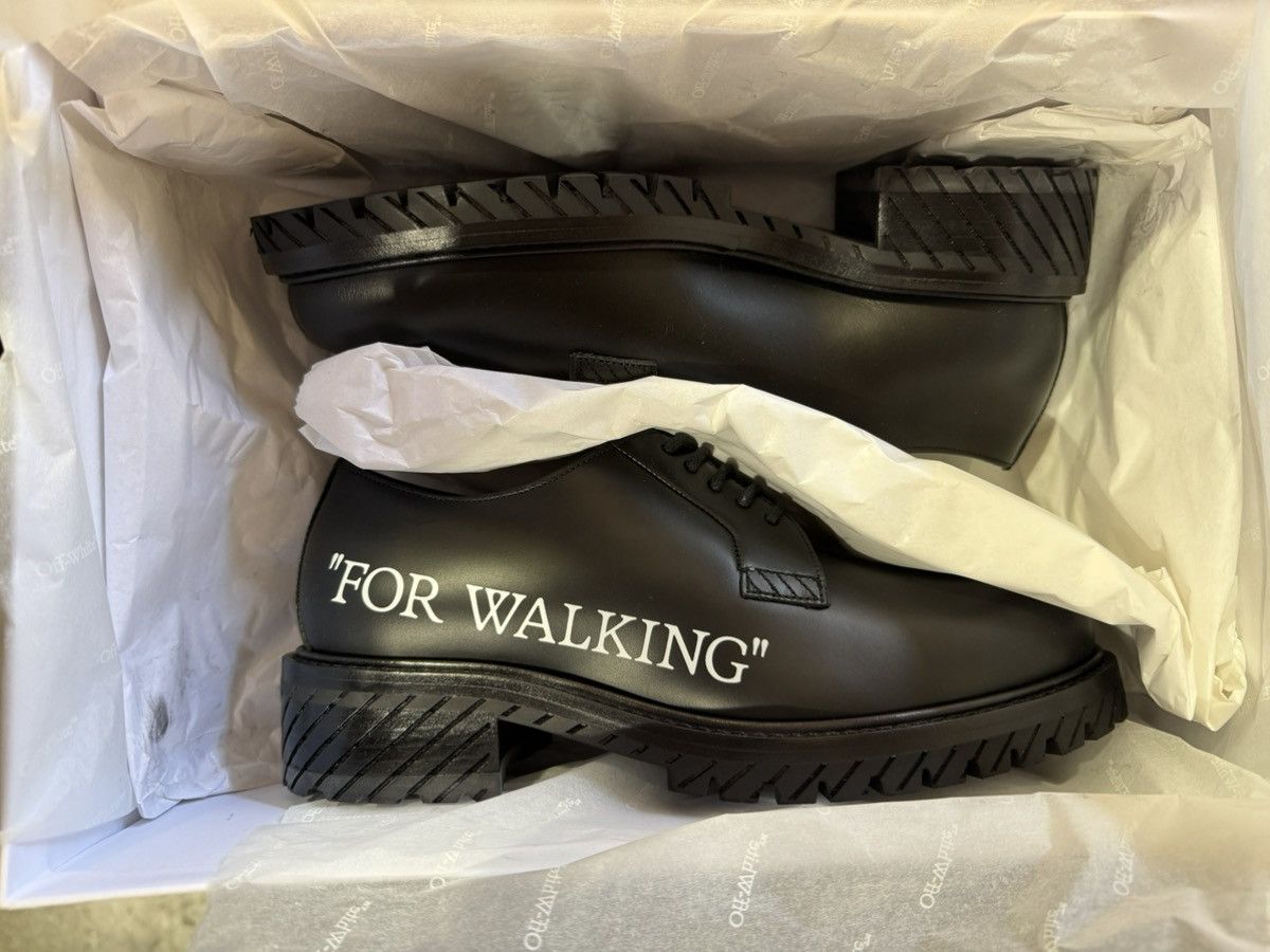 Off-White Off-White For Walking Derby Shoes Lace Up Size US 7 / EU 40 - 9 Thumbnail
