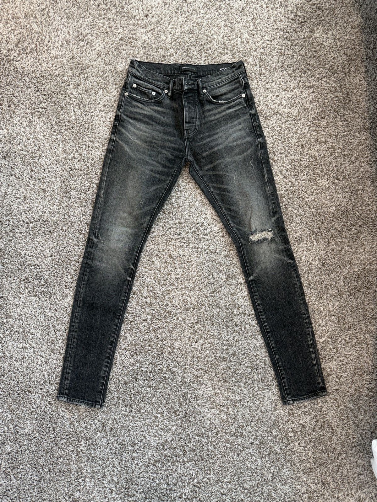 Purple Brand PURPLE BRAND JEAN - BLACK Size US 29 - 1 Thumbnail