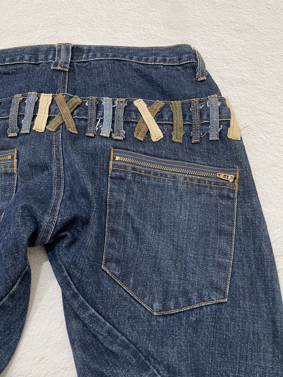 Hysteric Glamour × Japanese Brand × Le Grande Bleu (L.G.B.) 2000s Green japan denim Size US 31 - 8 Thumbnail